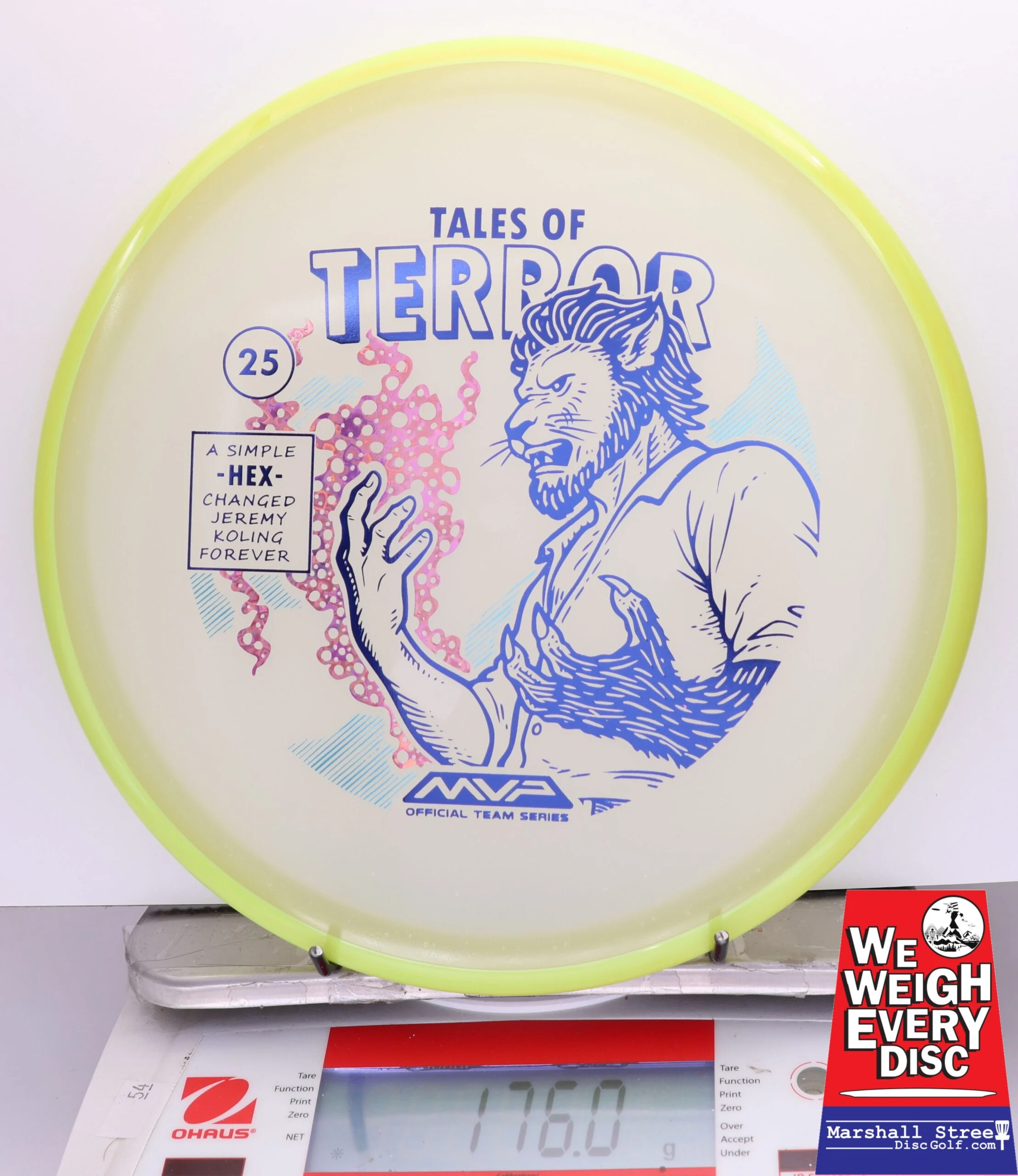 402385 Particle Eclipse Hex, Jeremy Koling - 2025 Halloween Special Edition - #57 Yellow, 176