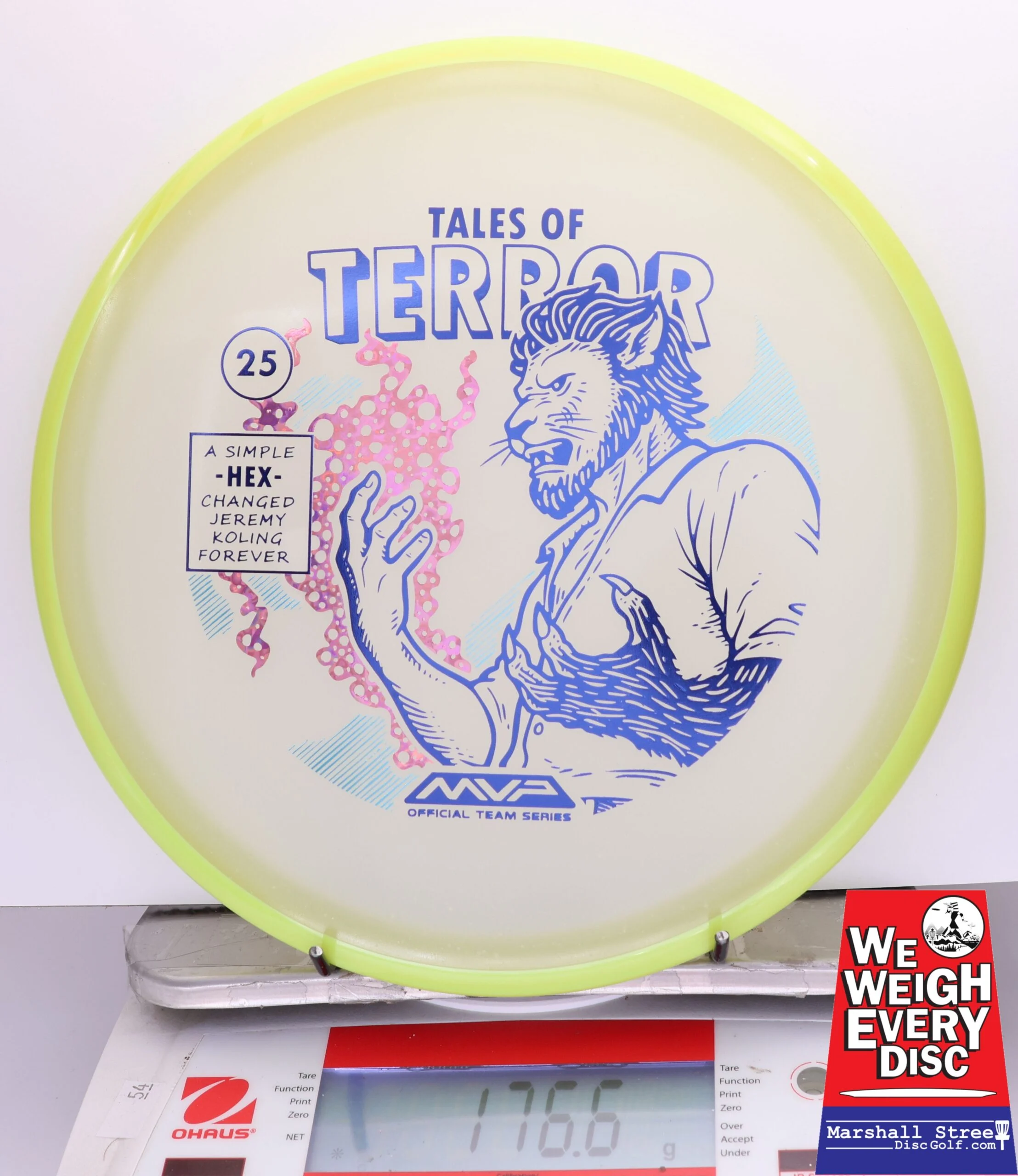 402386 Particle Eclipse Hex, Jeremy Koling - 2025 Halloween Special Edition - #58 Yellow, 177