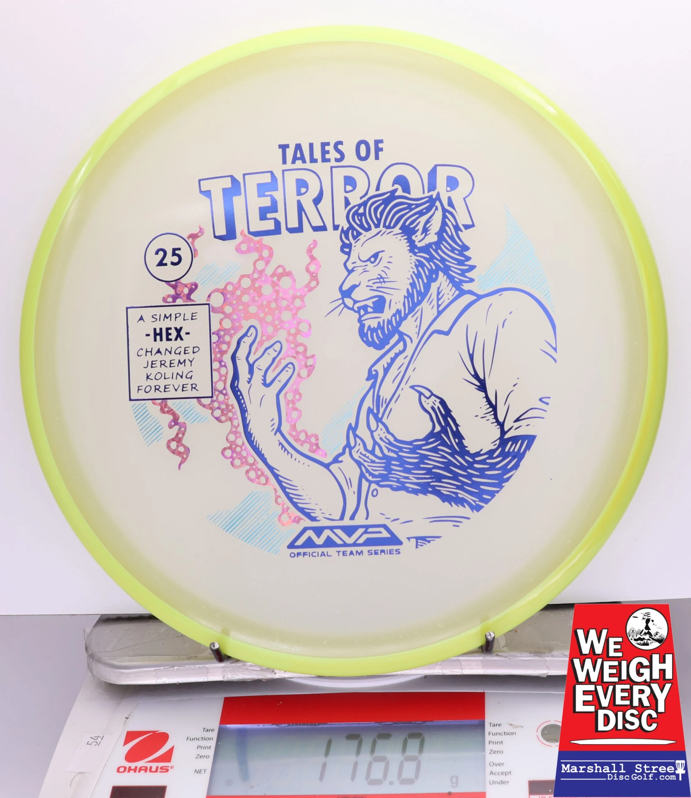 402387 Particle Eclipse Hex, Jeremy Koling - 2025 Halloween Special Edition - #59 Yellow, 177