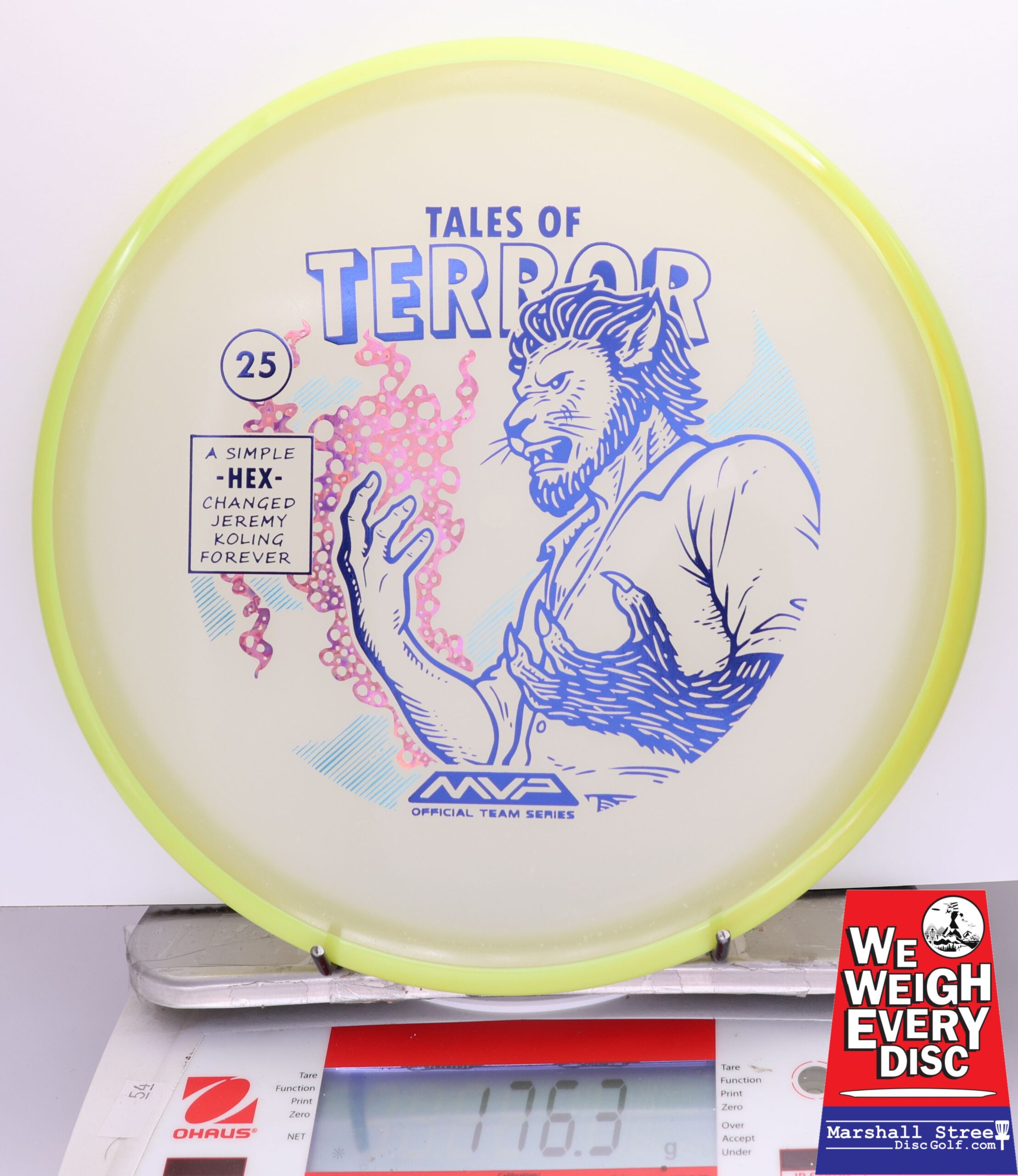 402389 Particle Eclipse Hex, Jeremy Koling - 2025 Halloween Special Edition - #61 Yellow, 176