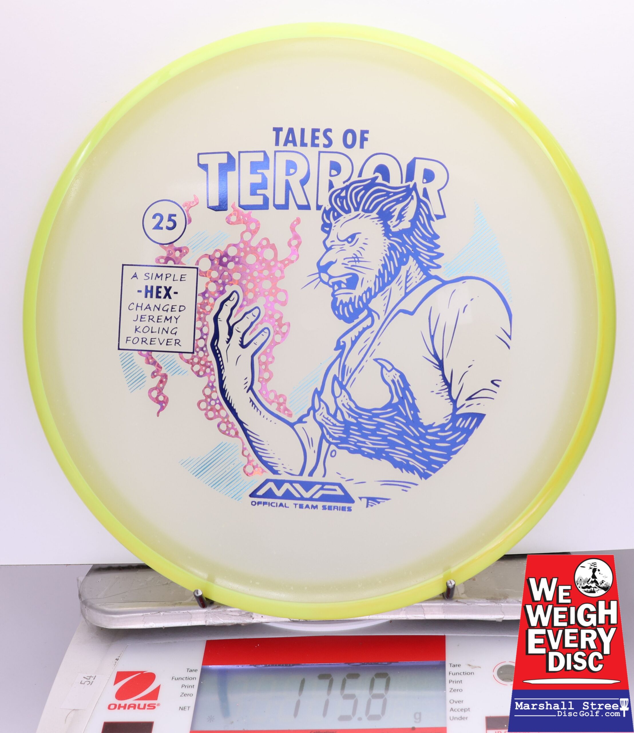 402390 Particle Eclipse Hex, Jeremy Koling - 2025 Halloween Special Edition - #62 Yellow, 176