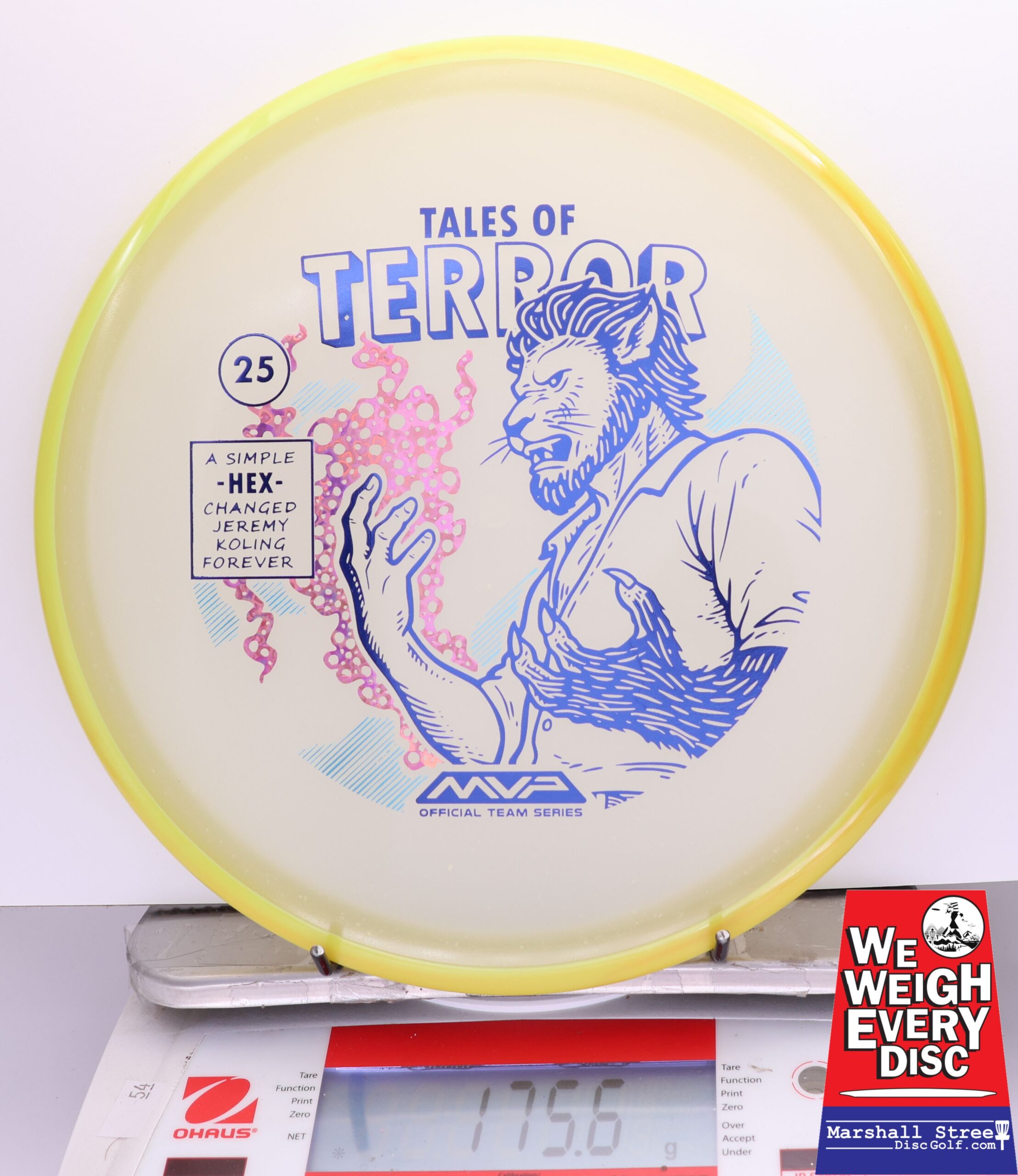 402393 Particle Eclipse Hex, Jeremy Koling - 2025 Halloween Special Edition - #65 Yellow, 176