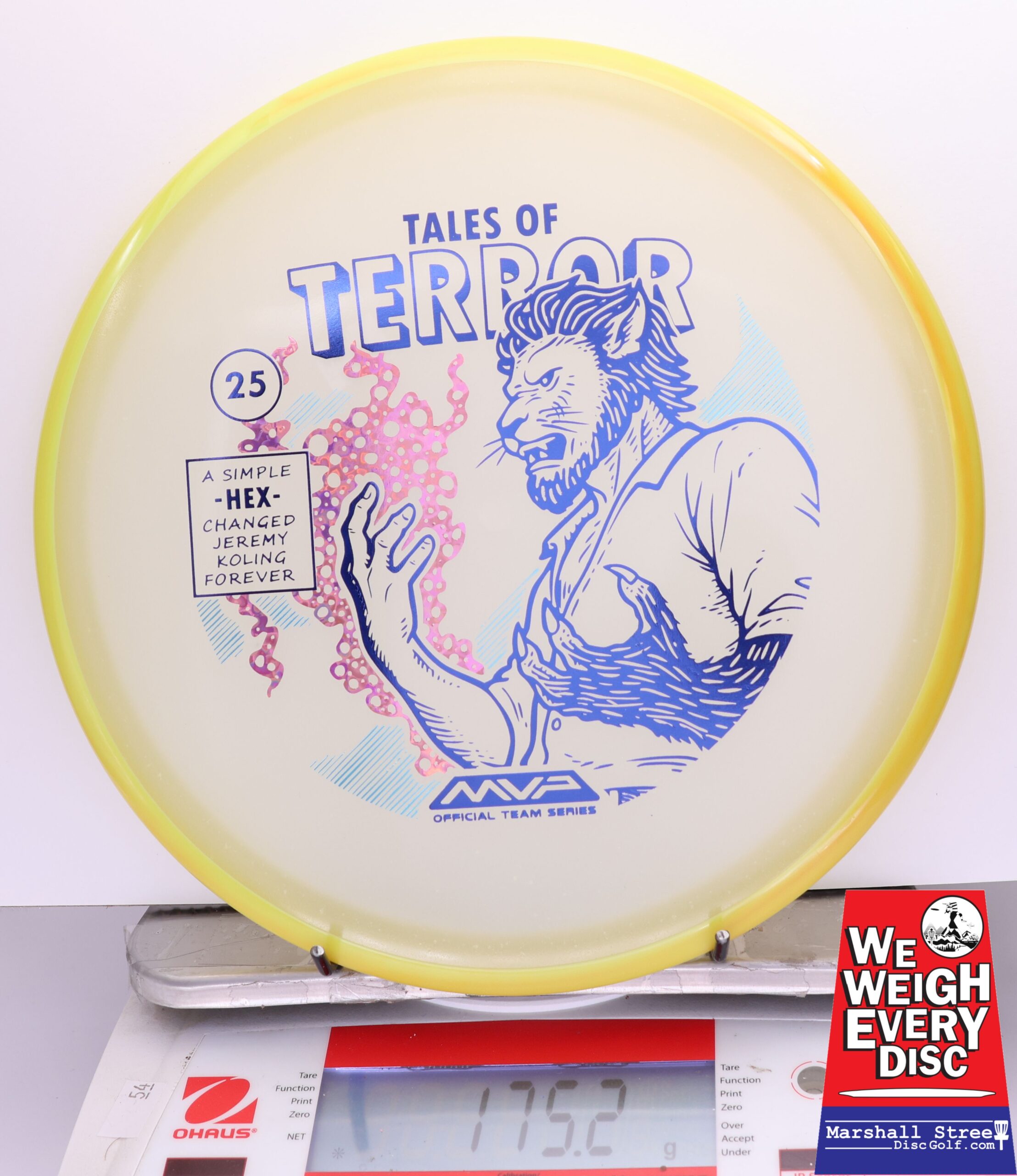 402394 Particle Eclipse Hex, Jeremy Koling - 2025 Halloween Special Edition - #66 Yellow, 175