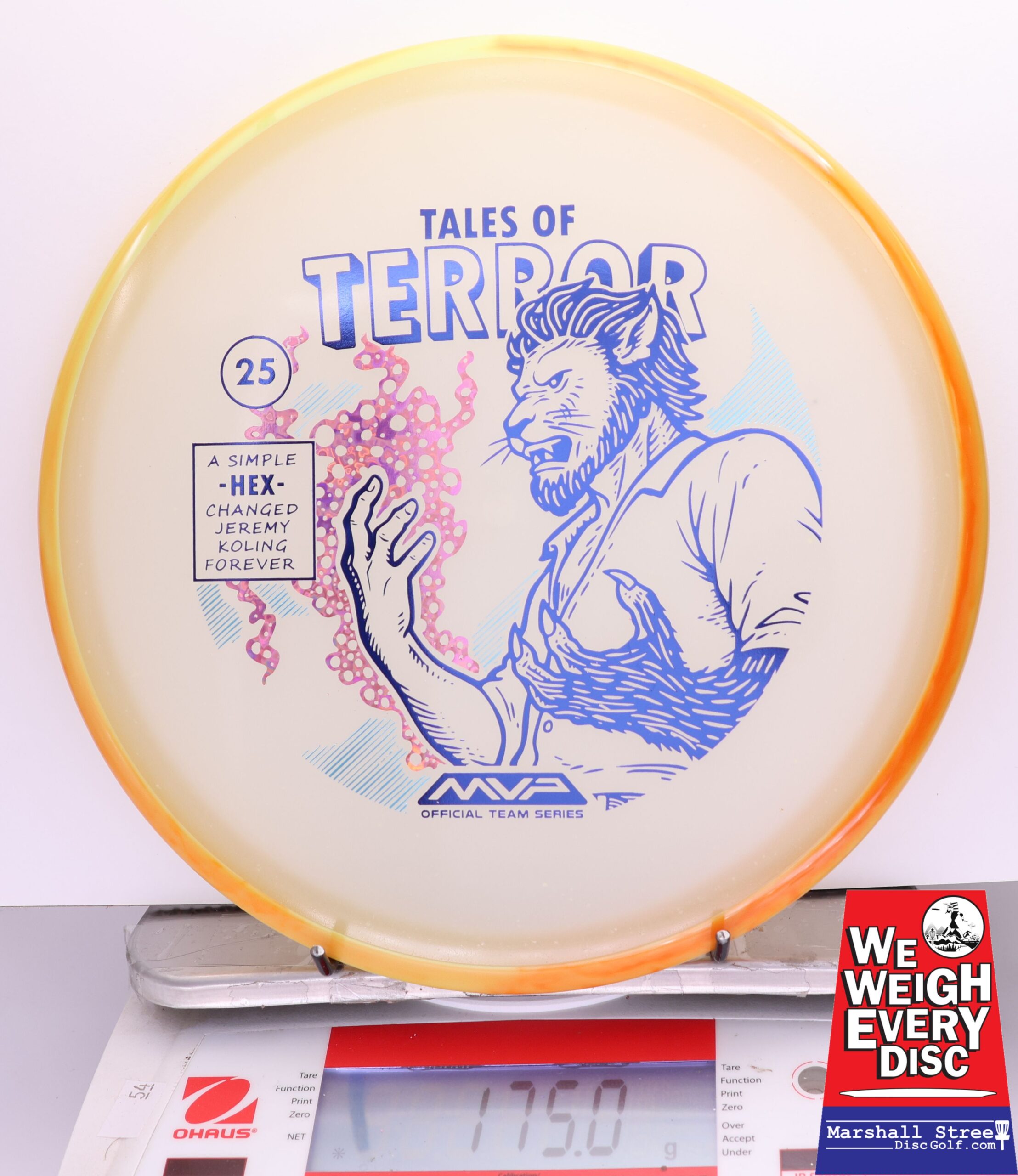 402401 Particle Eclipse Hex, Jeremy Koling - 2025 Halloween Special Edition - #73 YellowOrng, 175