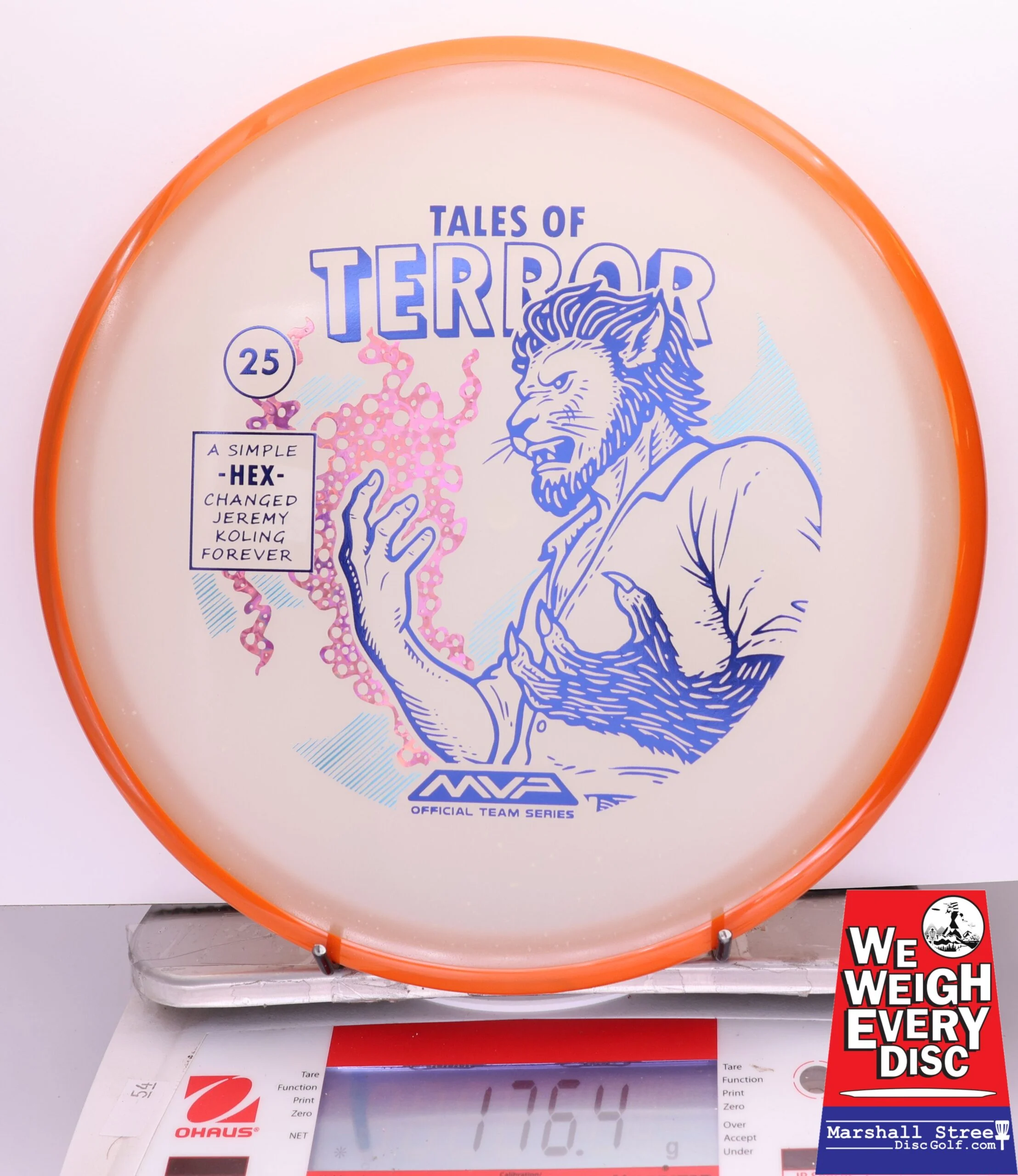 402410 Particle Eclipse Hex, Jeremy Koling - 2025 Halloween Special Edition - #82 Orange, 176