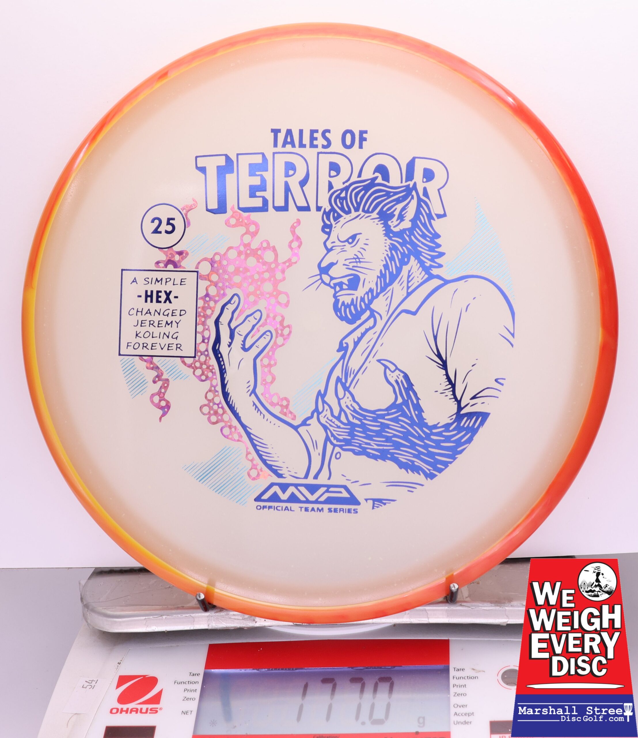 402414 Particle Eclipse Hex, Jeremy Koling - 2025 Halloween Special Edition - #86 Orange, 177