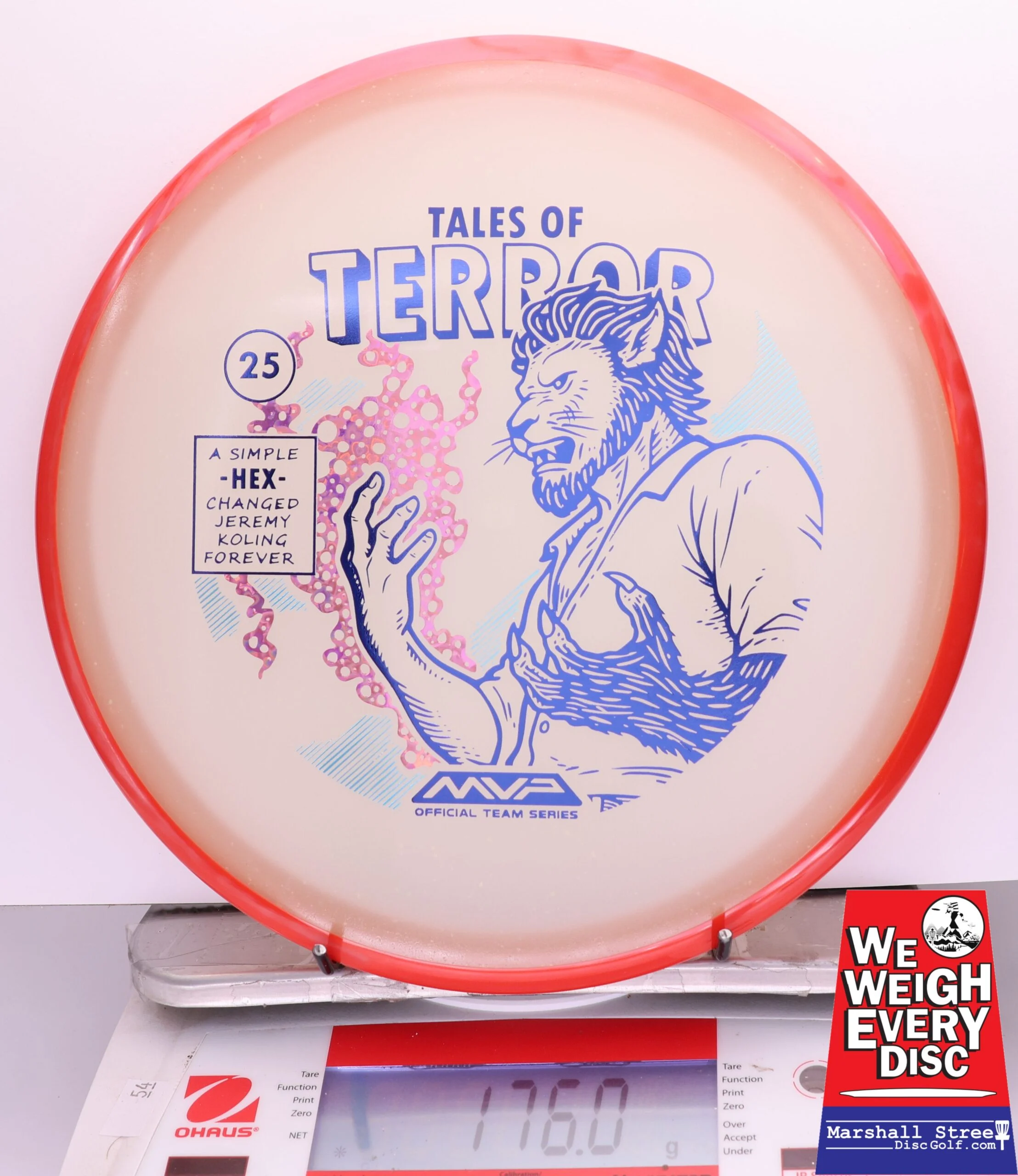 402421 Particle Eclipse Hex, Jeremy Koling - 2025 Halloween Special Edition - #93 Red, 176