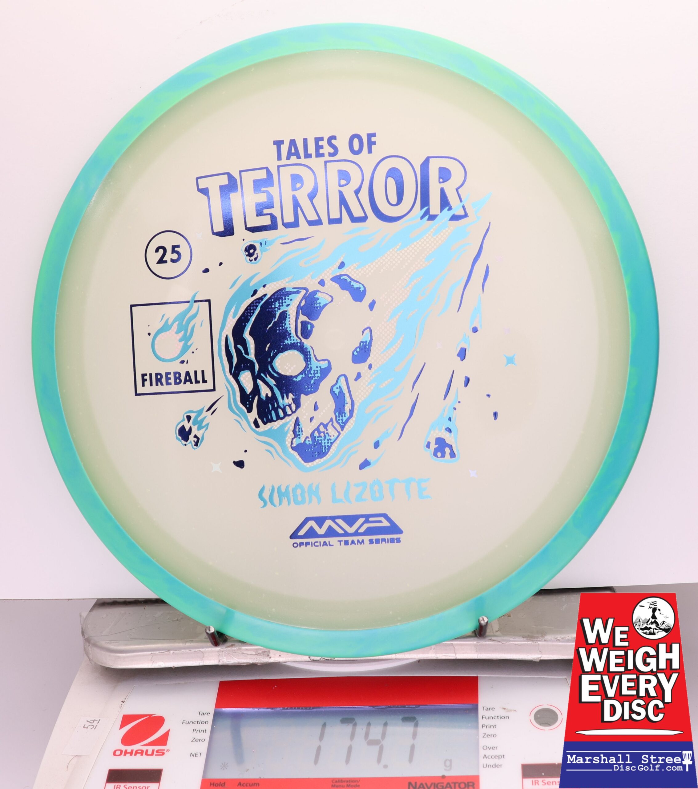 402468 Particle Eclipse Fireball, Simon Lizotte - 2025 Halloween Special Edition - #31 TealGreen, 175