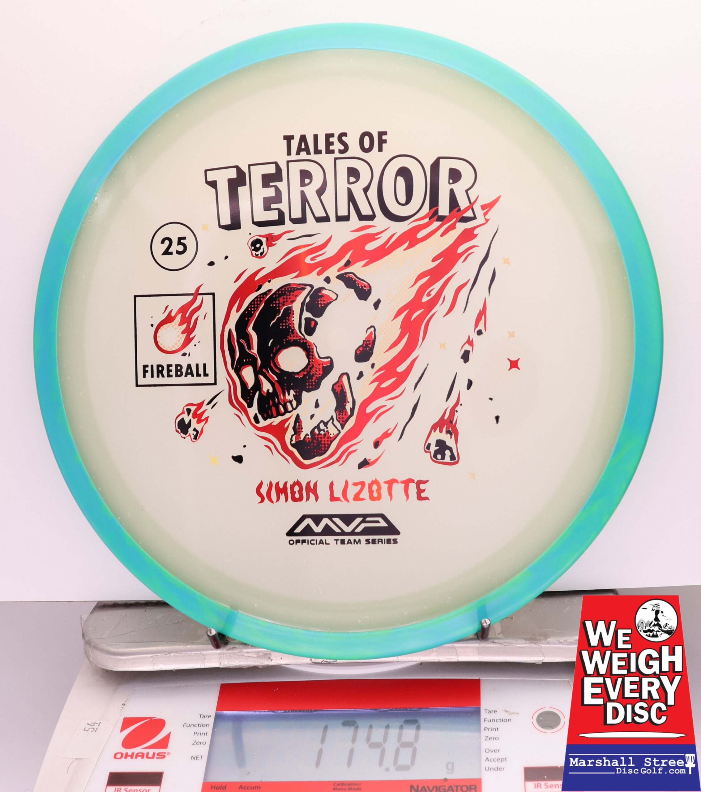 402470 Particle Eclipse Fireball, Simon Lizotte - 2025 Halloween Special Edition - #33 Teal, 175