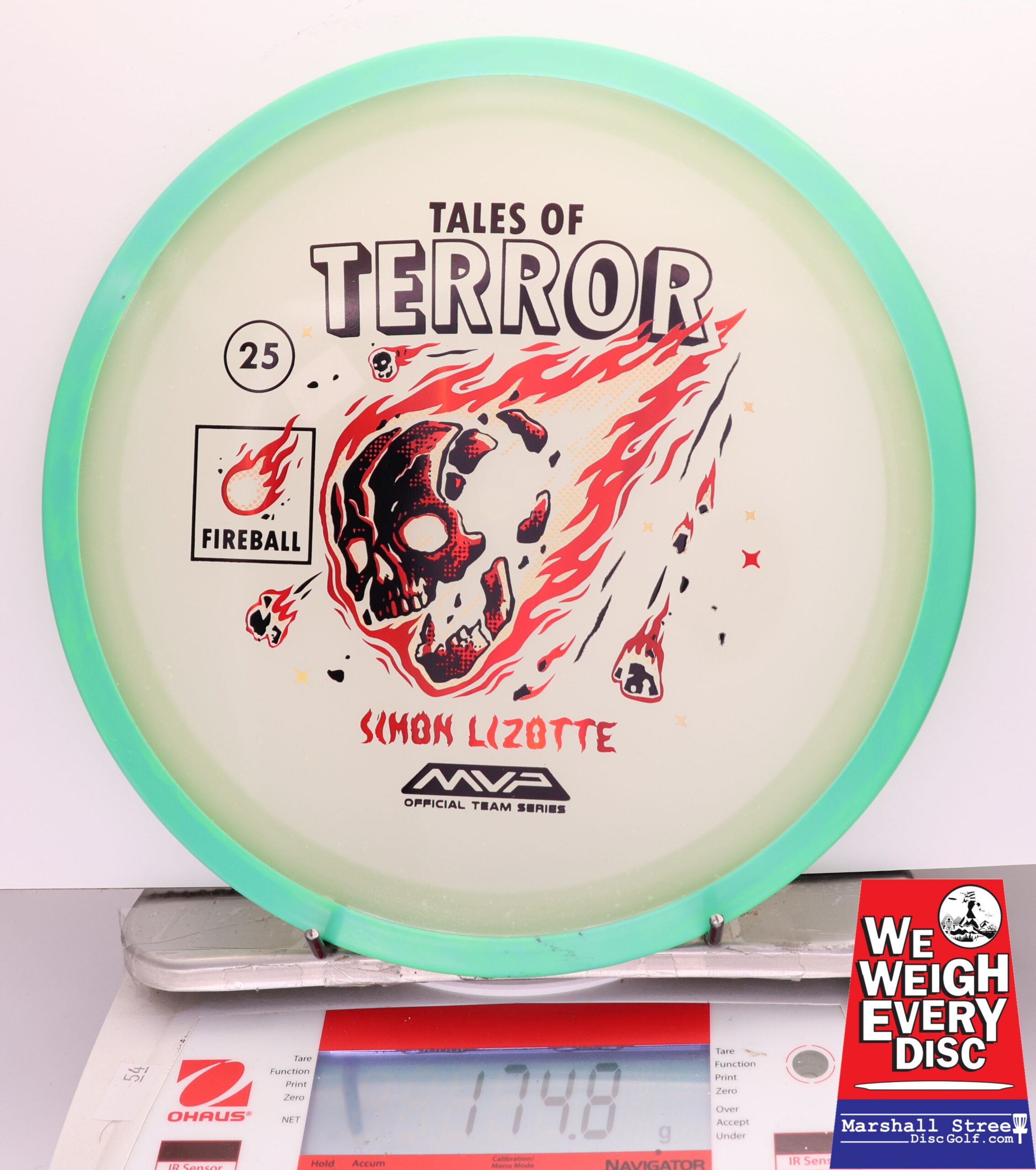 402473 Particle Eclipse Fireball, Simon Lizotte - 2025 Halloween Special Edition - #36 GreenTeal, 175