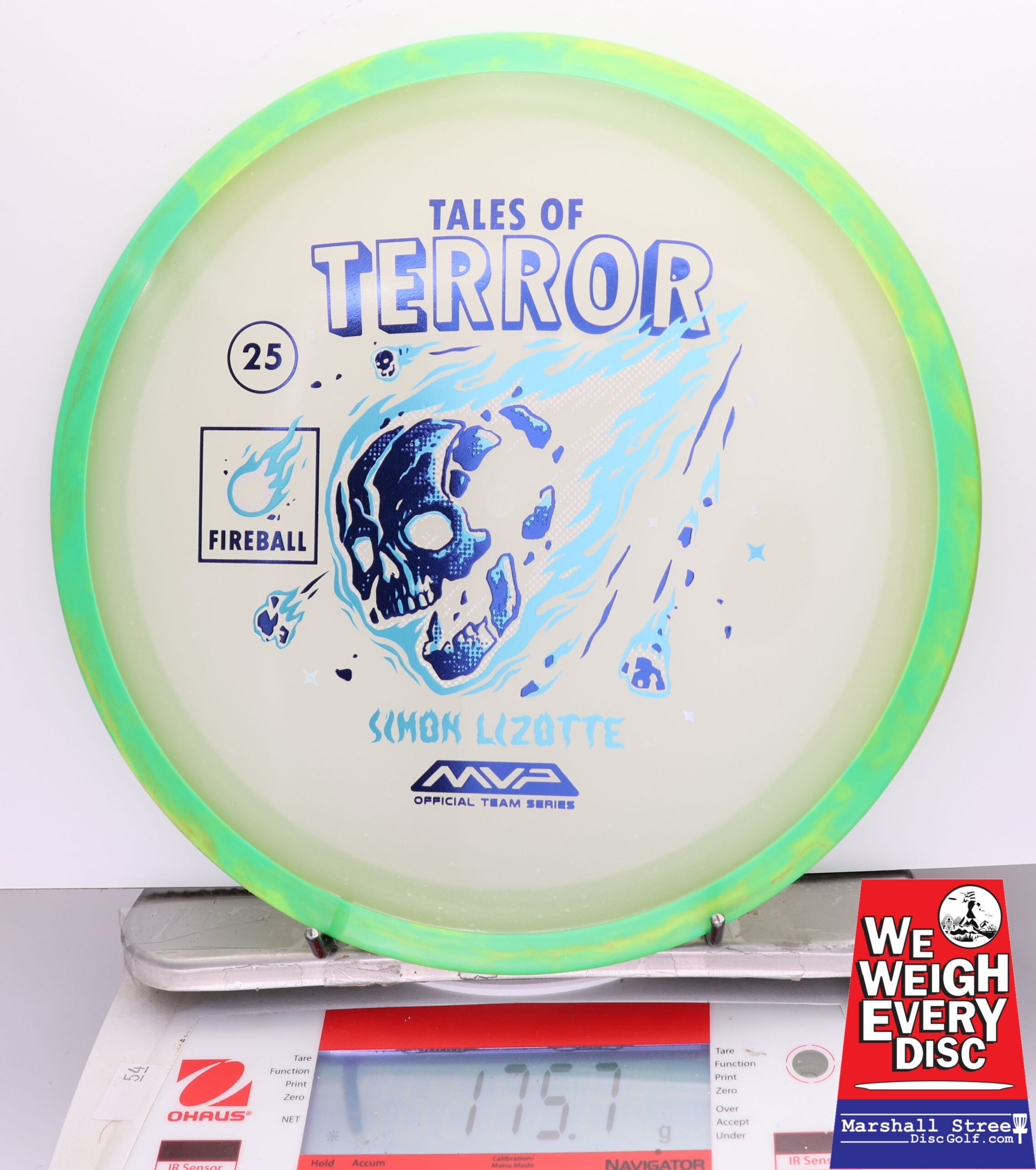 402484 Particle Eclipse Fireball, Simon Lizotte - 2025 Halloween Special Edition - #47 Green, 176