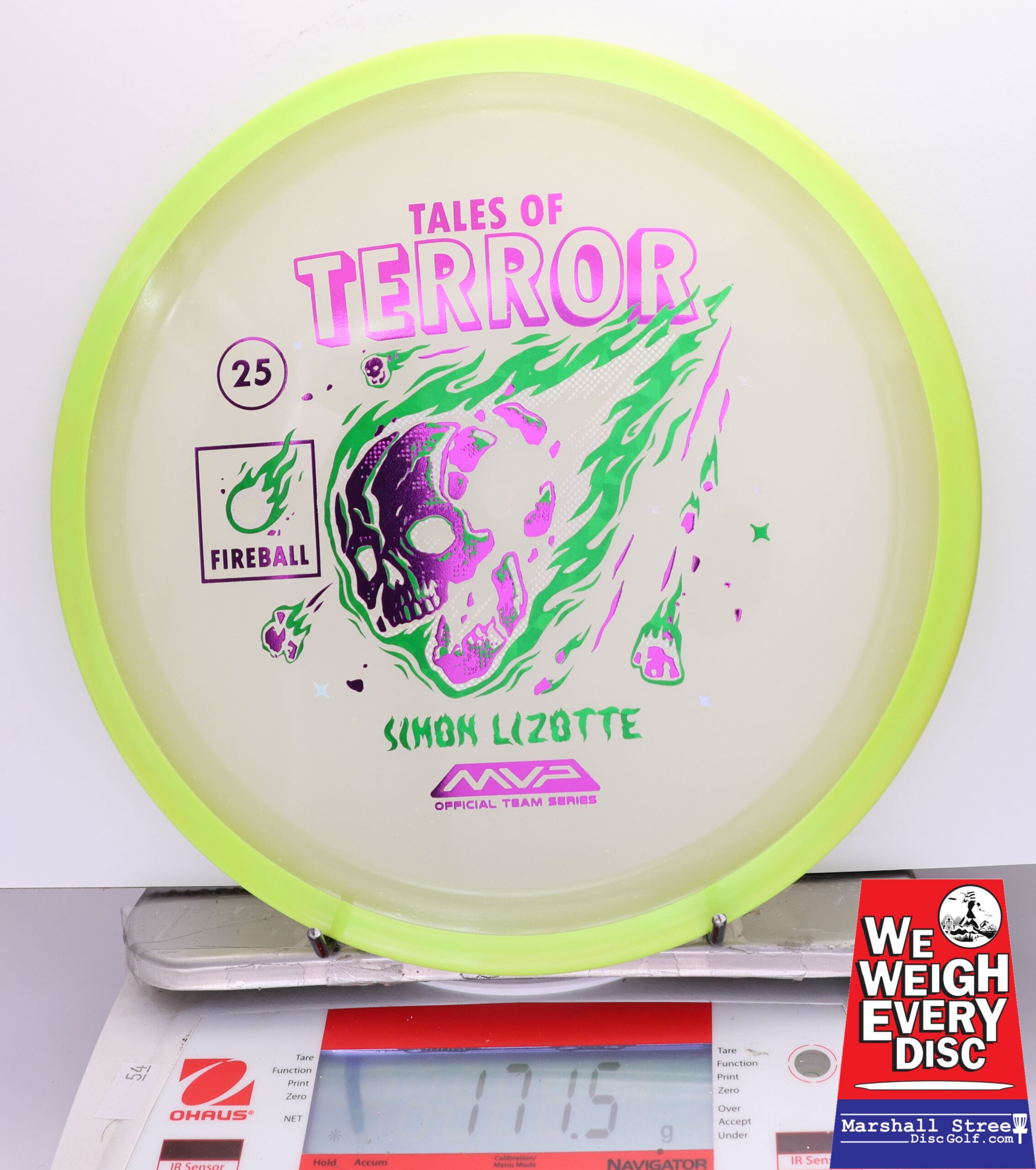 402503 Particle Eclipse Fireball, Simon Lizotte - 2025 Halloween Special Edition - #66 Yellow, 172