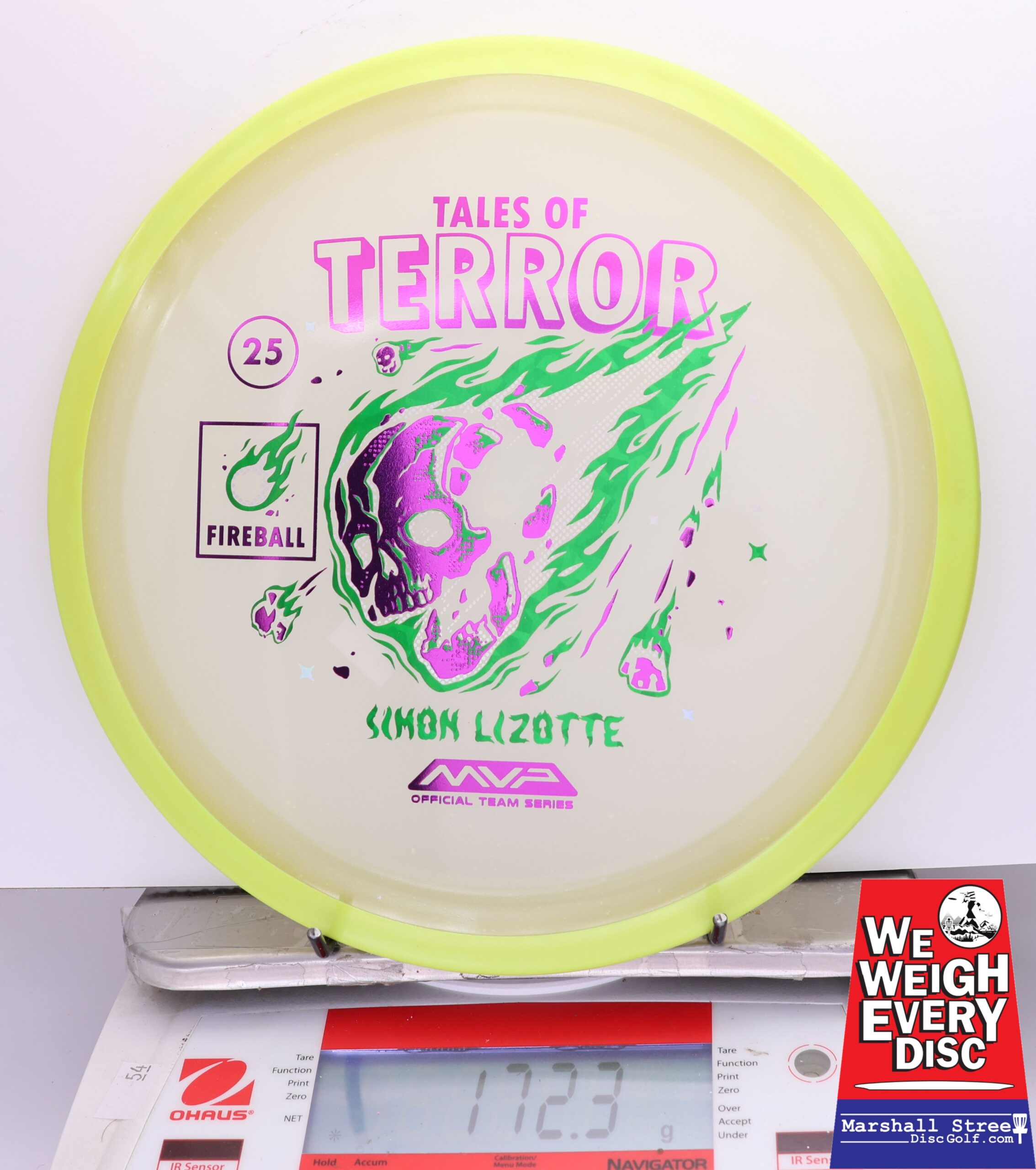 402506 Particle Eclipse Fireball, Simon Lizotte - 2025 Halloween Special Edition - #69 Yellow, 172
