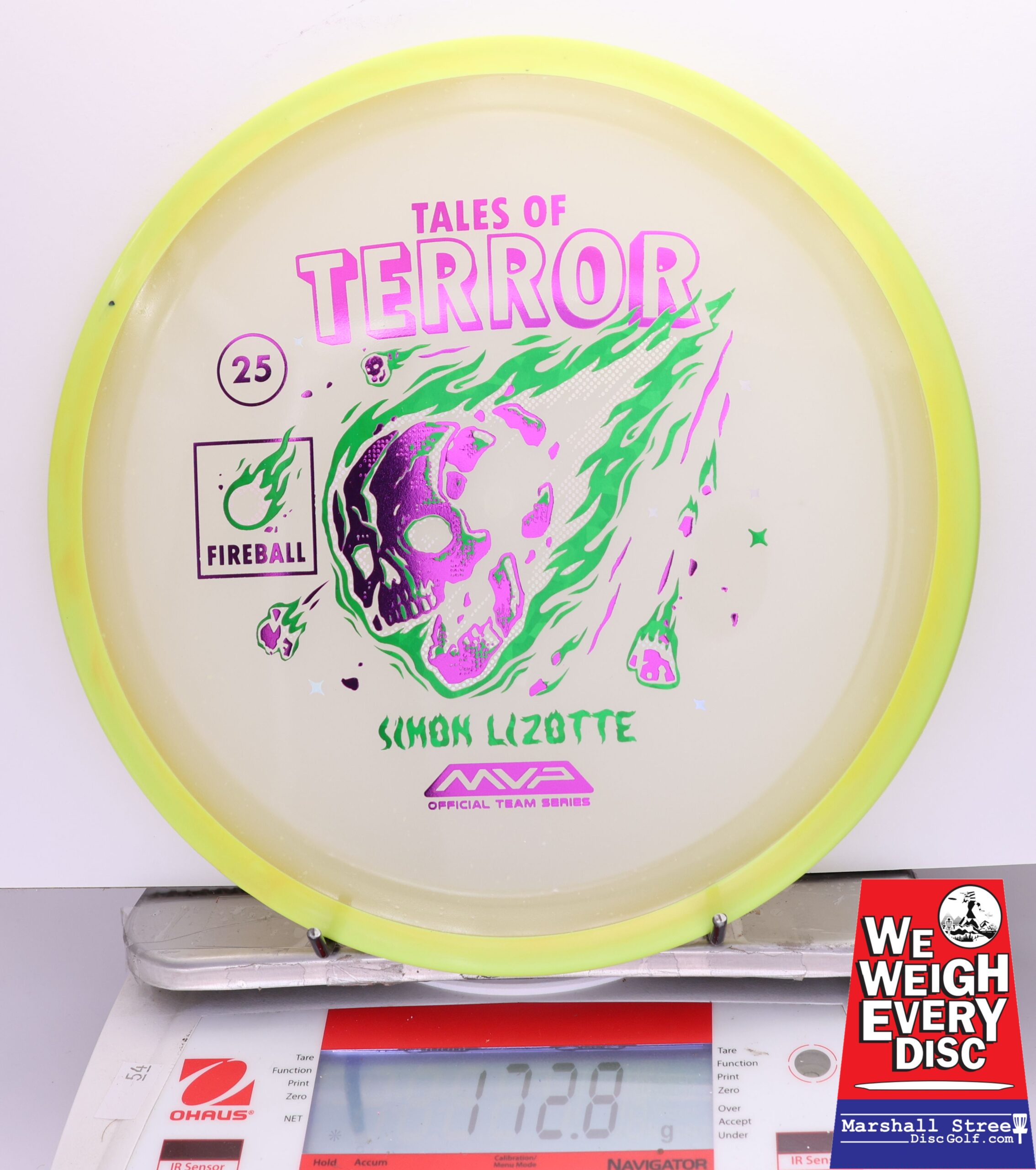 402507 Particle Eclipse Fireball, Simon Lizotte - 2025 Halloween Special Edition - #70 Yellow, 173