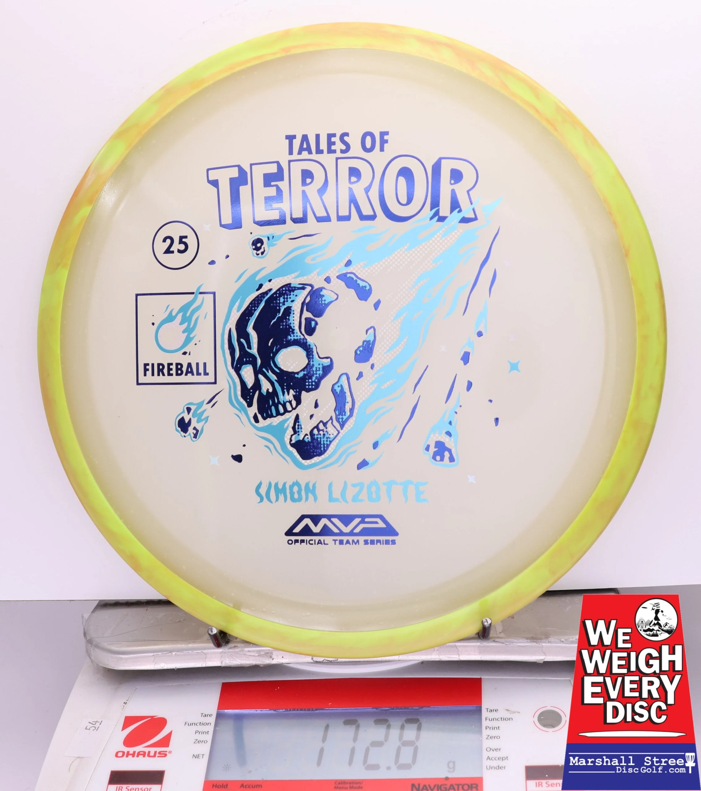 402513 Particle Eclipse Fireball, Simon Lizotte - 2025 Halloween Special Edition - #76 Yellow, 173