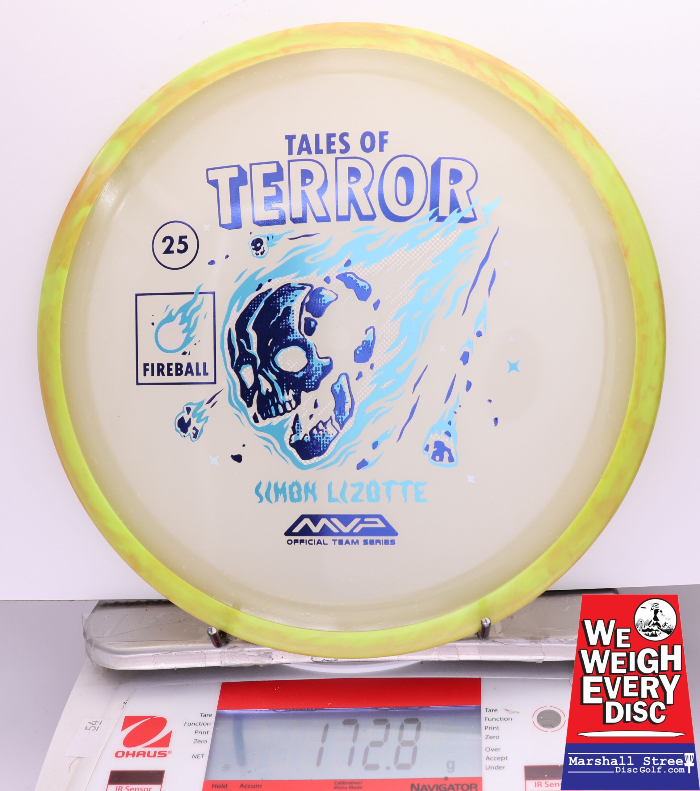 402513 Particle Eclipse Fireball, Simon Lizotte - 2025 Halloween Special Edition - #76 Yellow, 173