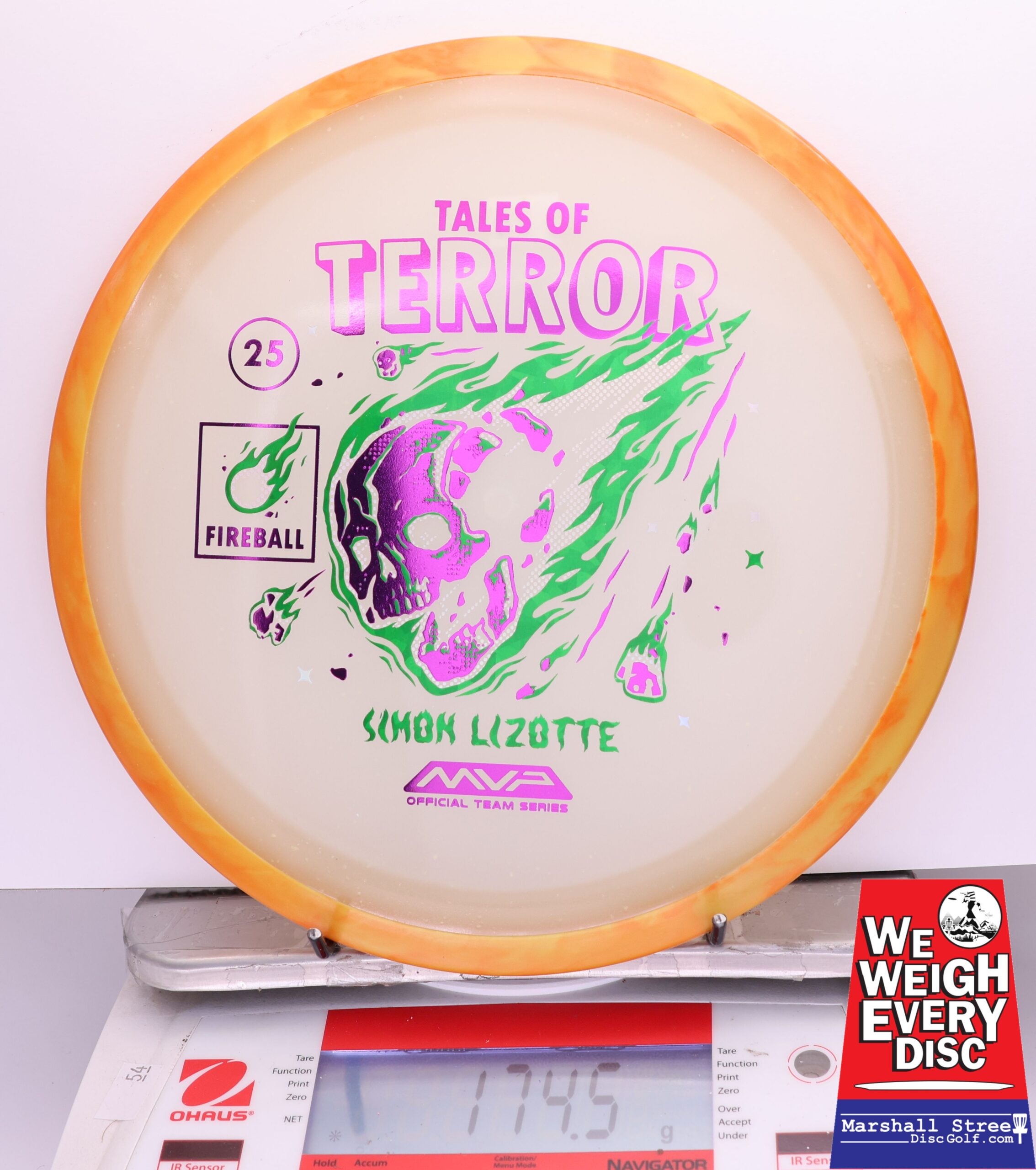 402516 Particle Eclipse Fireball, Simon Lizotte - 2025 Halloween Special Edition - #79 Orange, 175