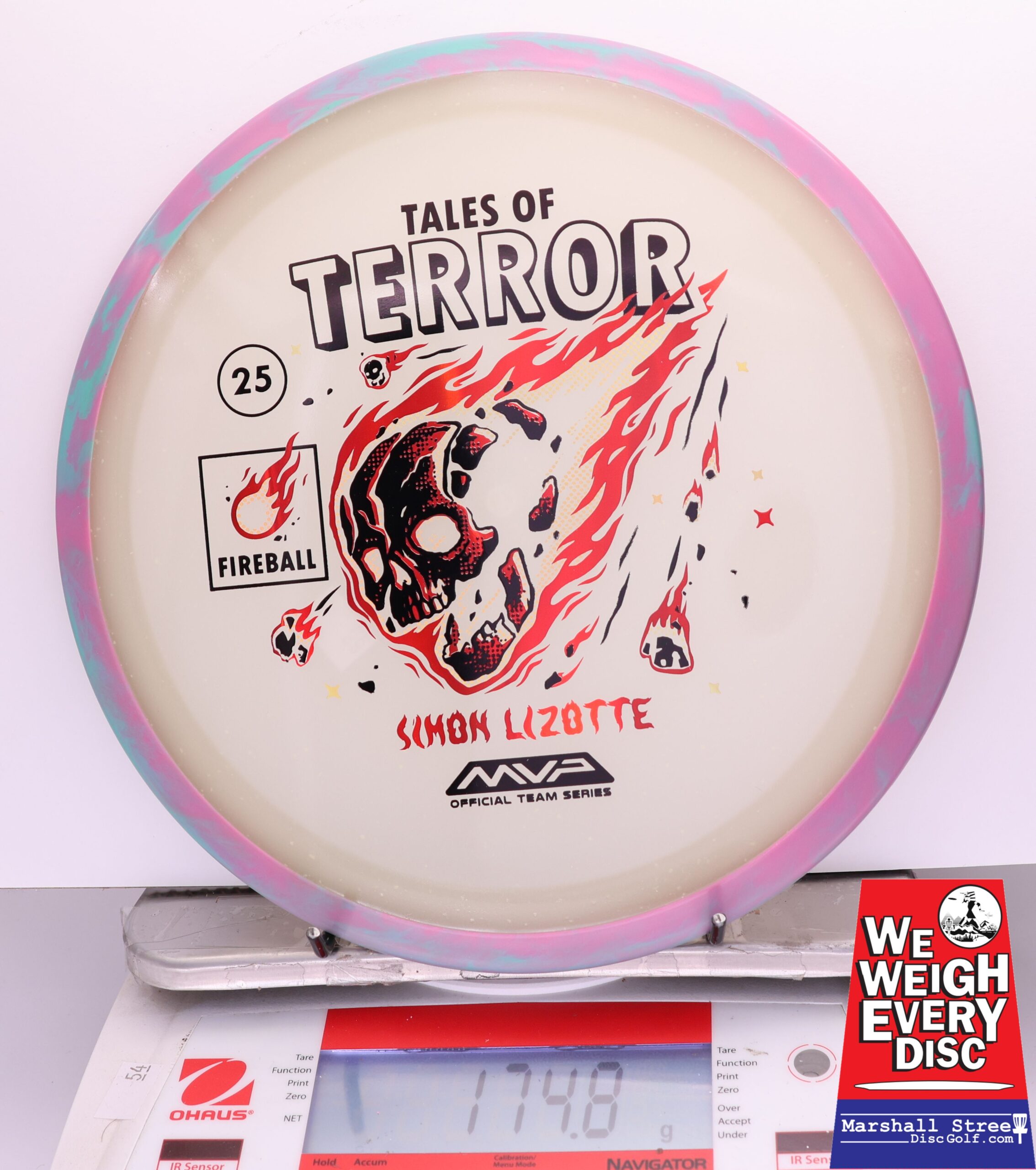 402525 Particle Eclipse Fireball, Simon Lizotte - 2025 Halloween Special Edition - #88 PinkTeal, 175