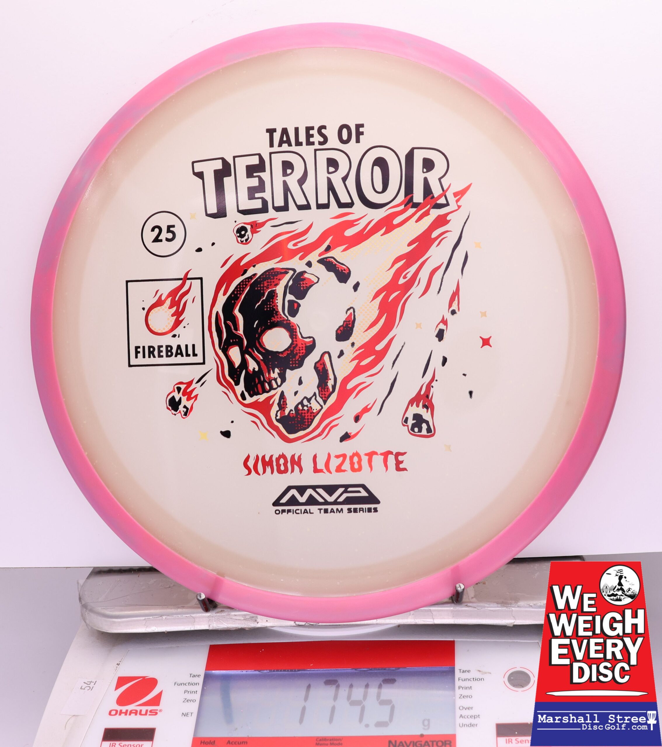 402539 Particle Eclipse Fireball, Simon Lizotte - 2025 Halloween Special Edition - #102 Pink, 175