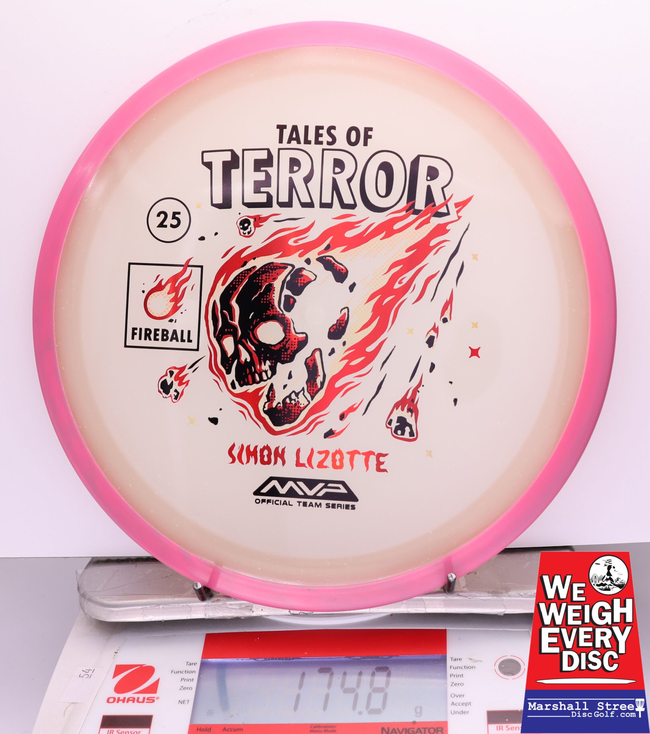 402541 Particle Eclipse Fireball, Simon Lizotte - 2025 Halloween Special Edition - #104 Pink, 175