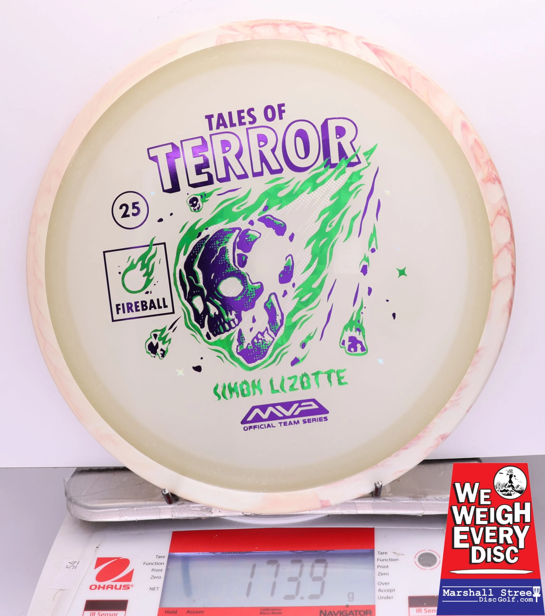 402542 Particle Eclipse Fireball, Simon Lizotte - 2025 Halloween Special Edition - #105 WhiteTan, 174
