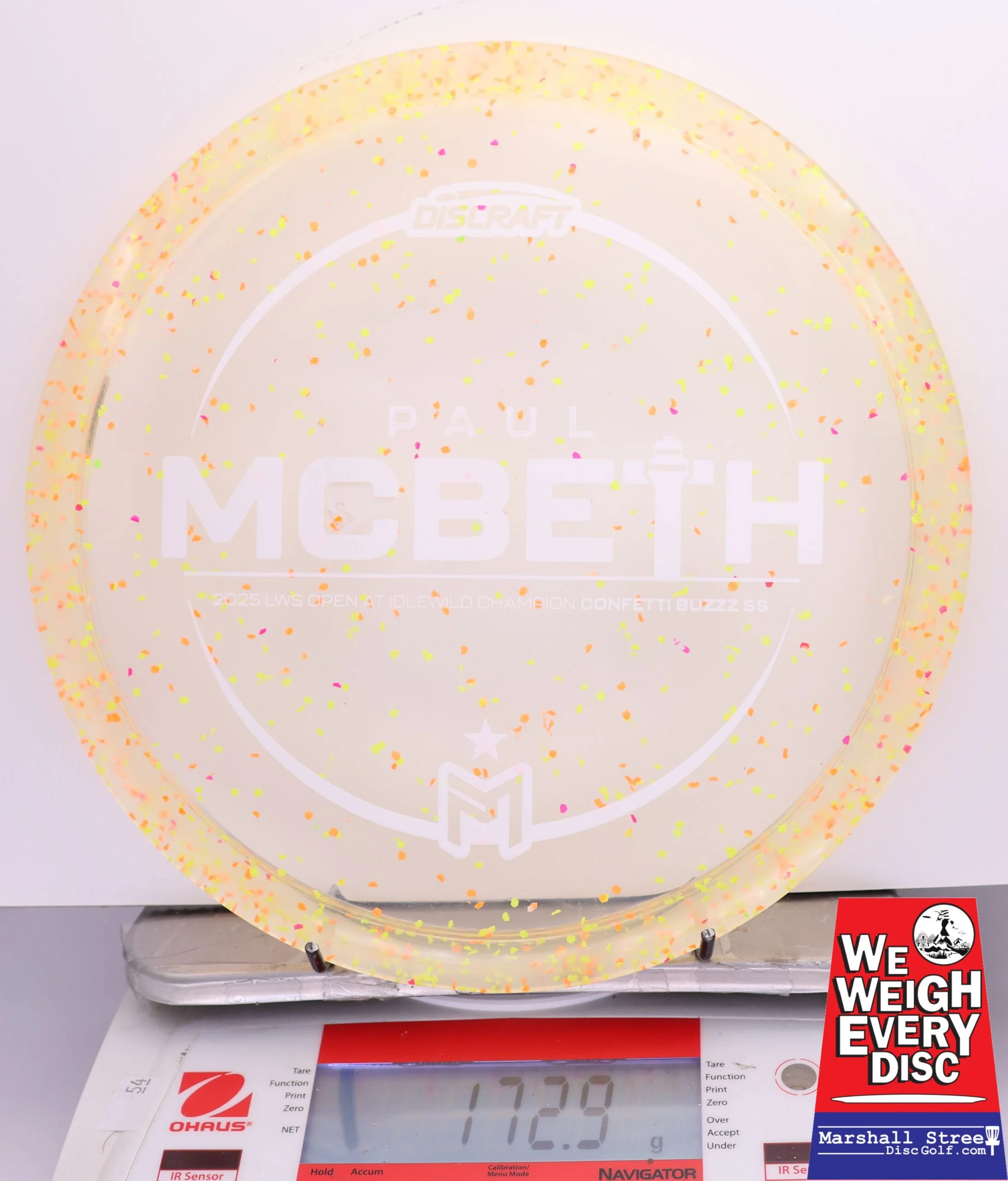 403194 Z Confetti Buzzz SS, Paul McBeth 2025 Victory Edition - #21 Orange, 173
