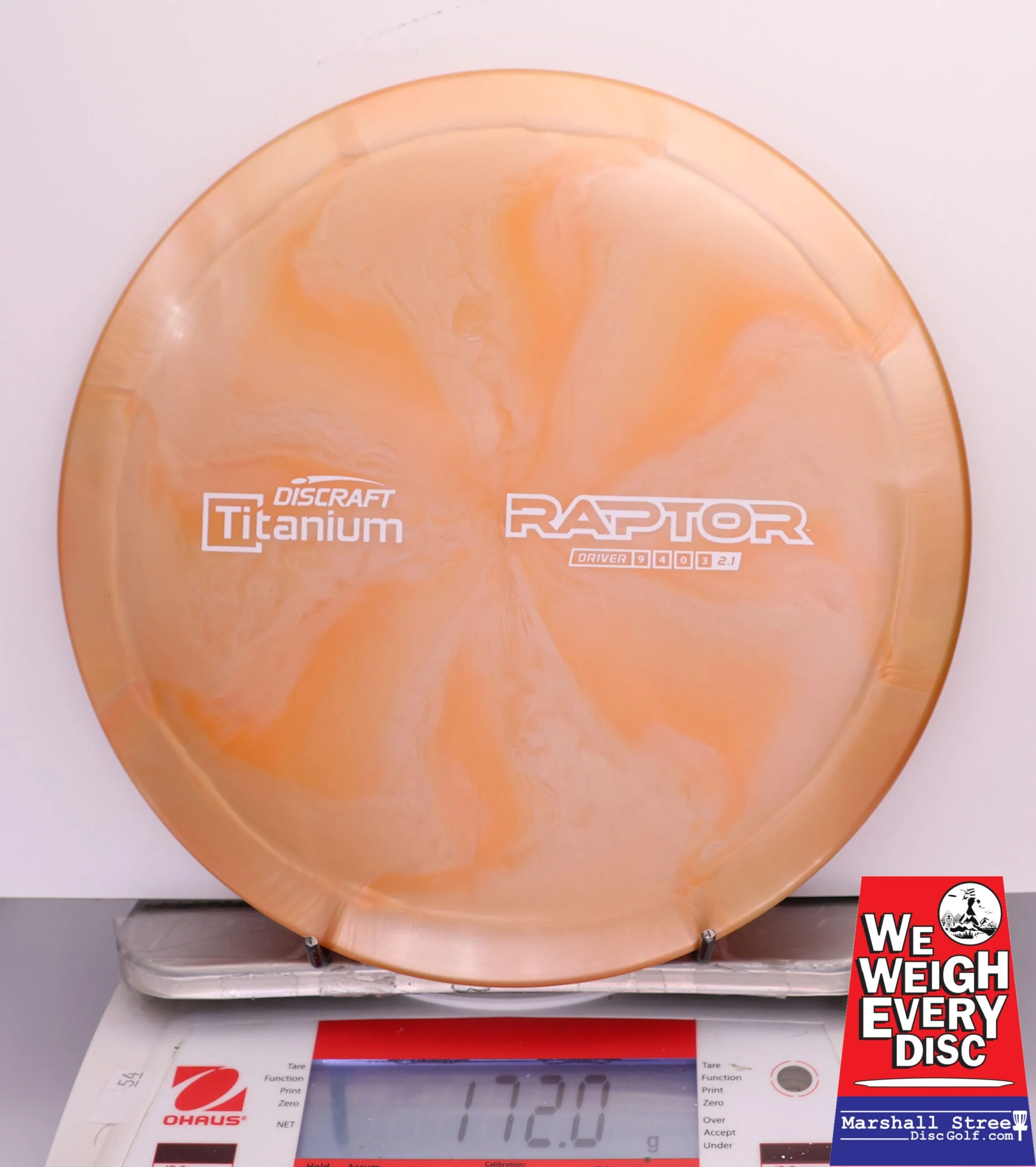 403827 Titanium Raptor - #555 Orange, 172