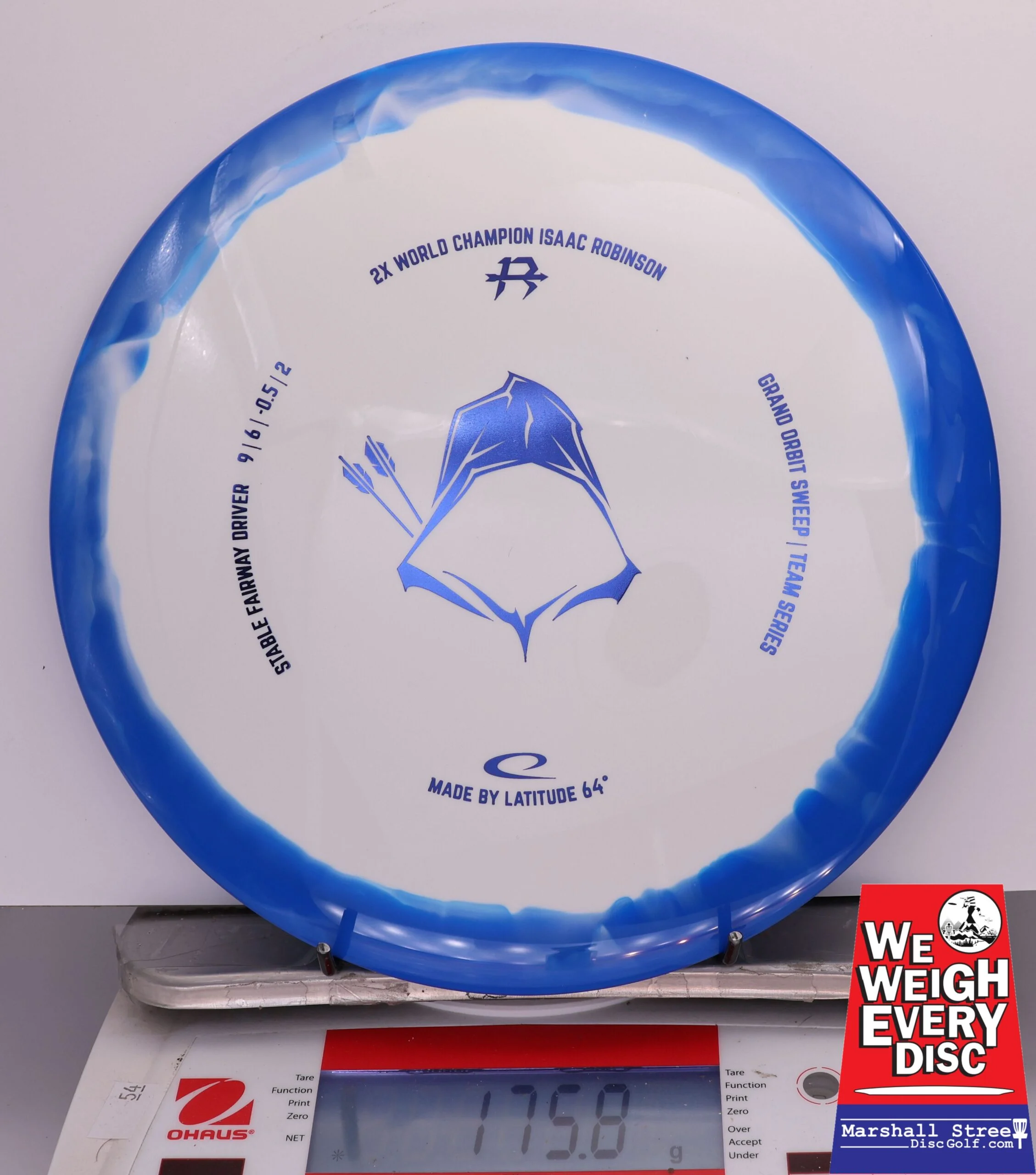 404351 Royal Grand Orbit Sweep, Isaac Robinson 2x - #579 Blue-White, 176