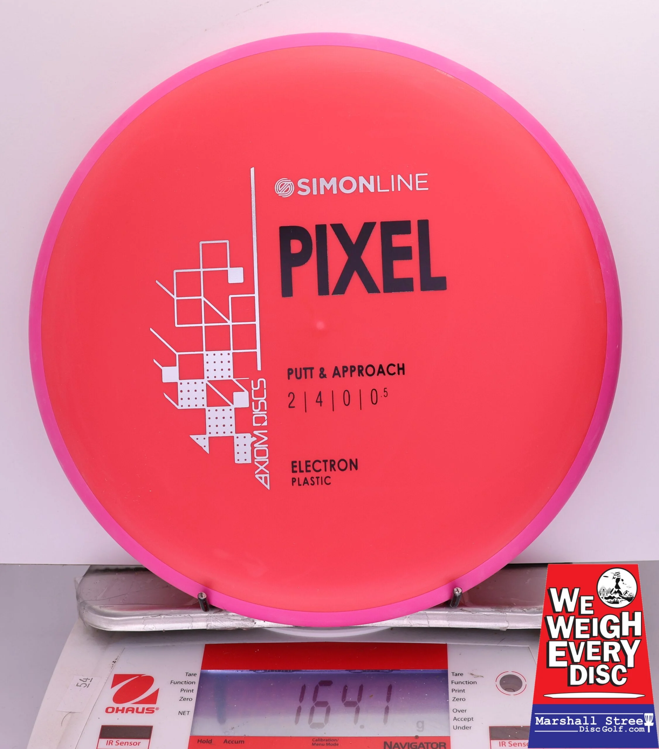 405297 Simon Line Electron Pixel - #705 Pink-Red, 164