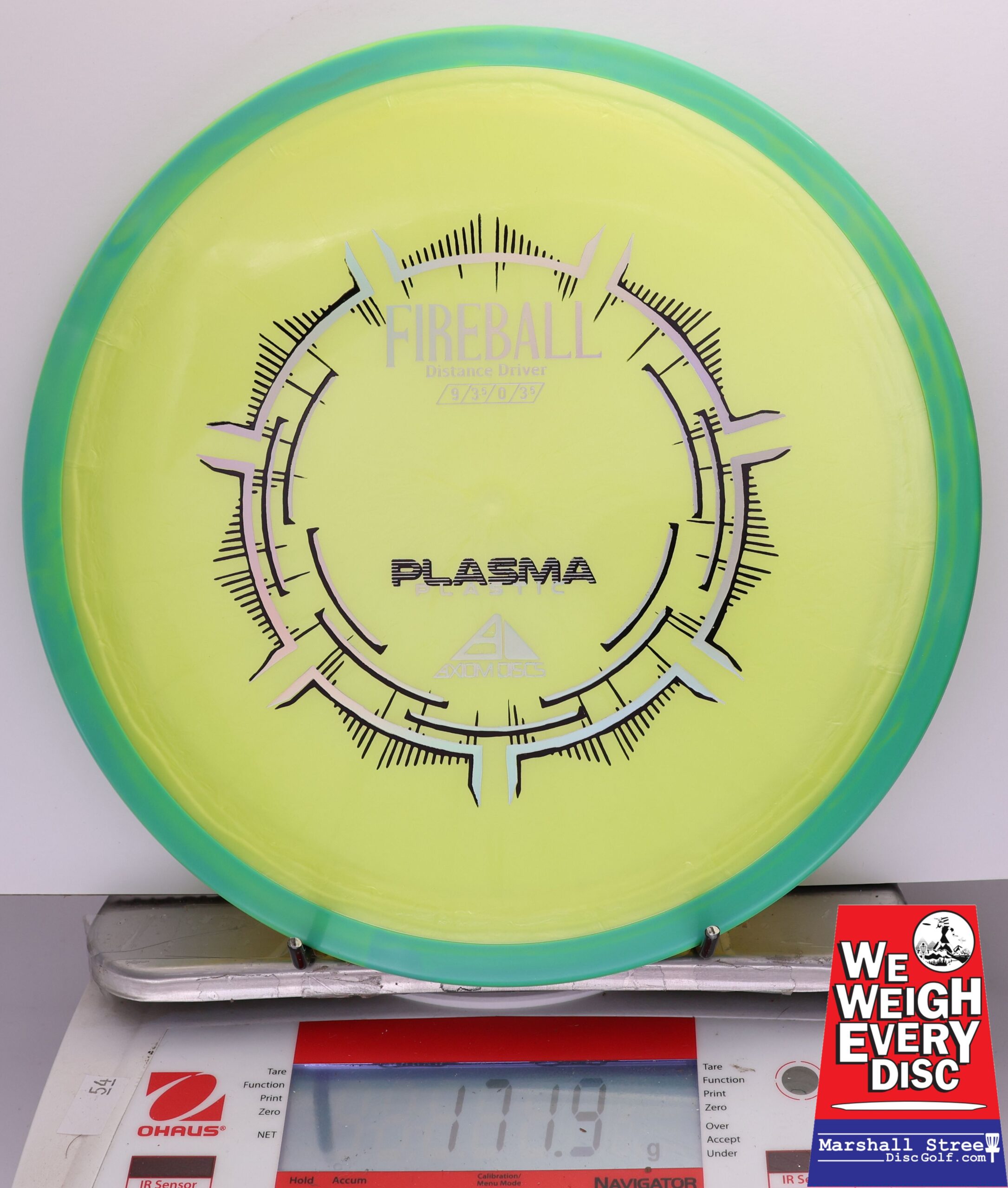 405548 Plasma Fireball - #701 Green-Yellow, 172