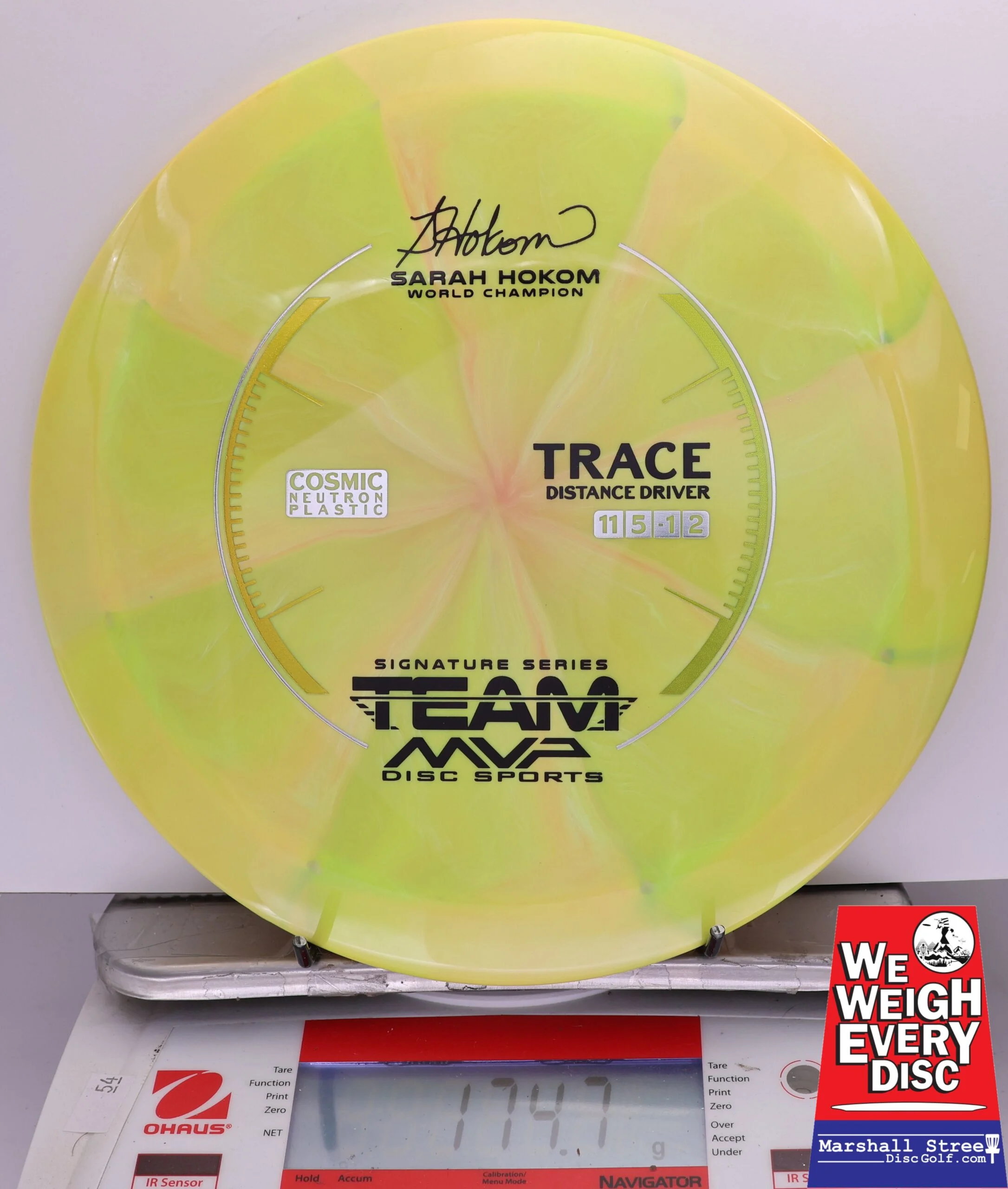 405648 Cosmic Neutron Trace, Sarah Hokom - #702 Yellow, 175