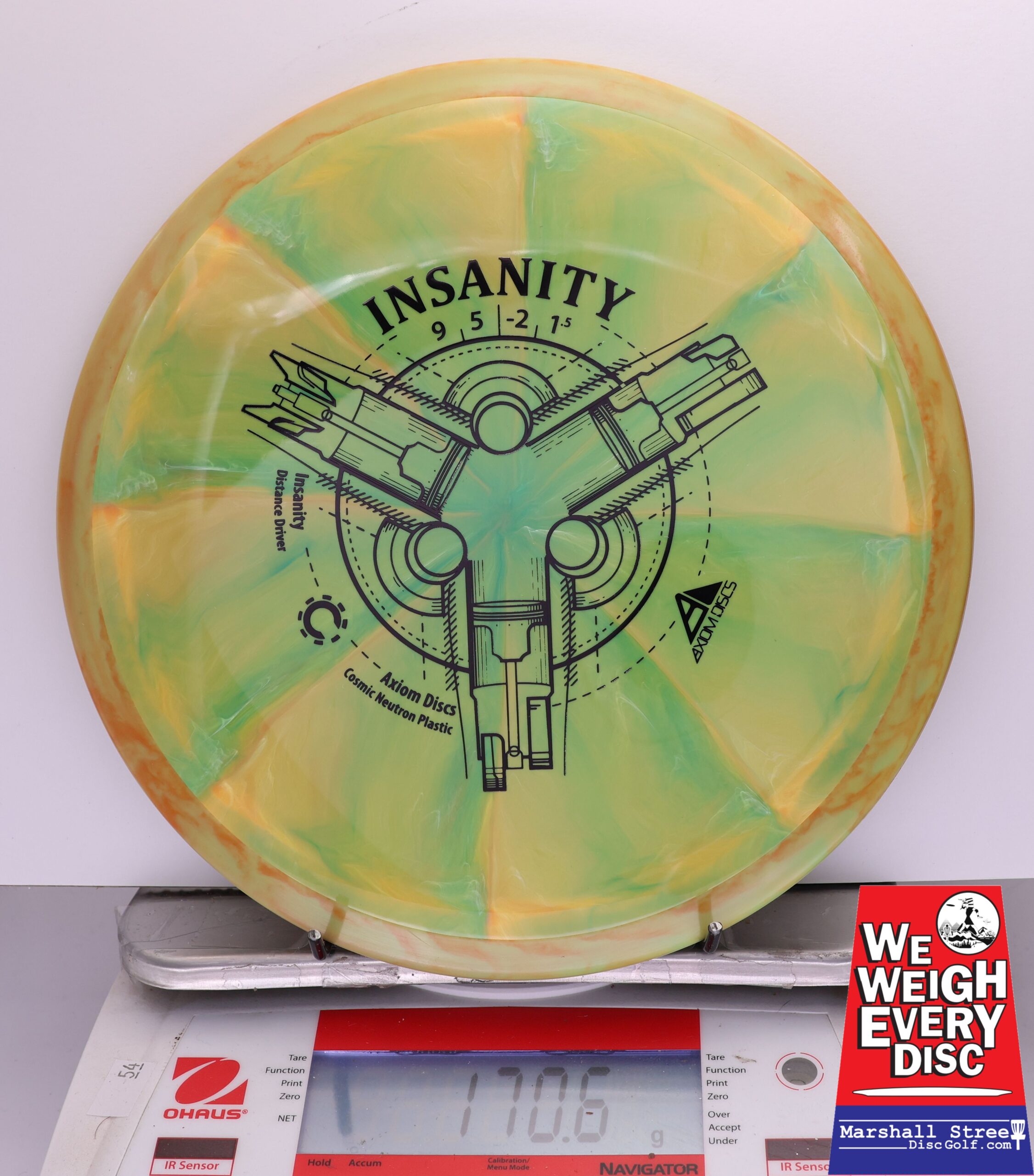 406076 Cosmic Neutron Insanity - #702 Yellow-GreenYellow, 171