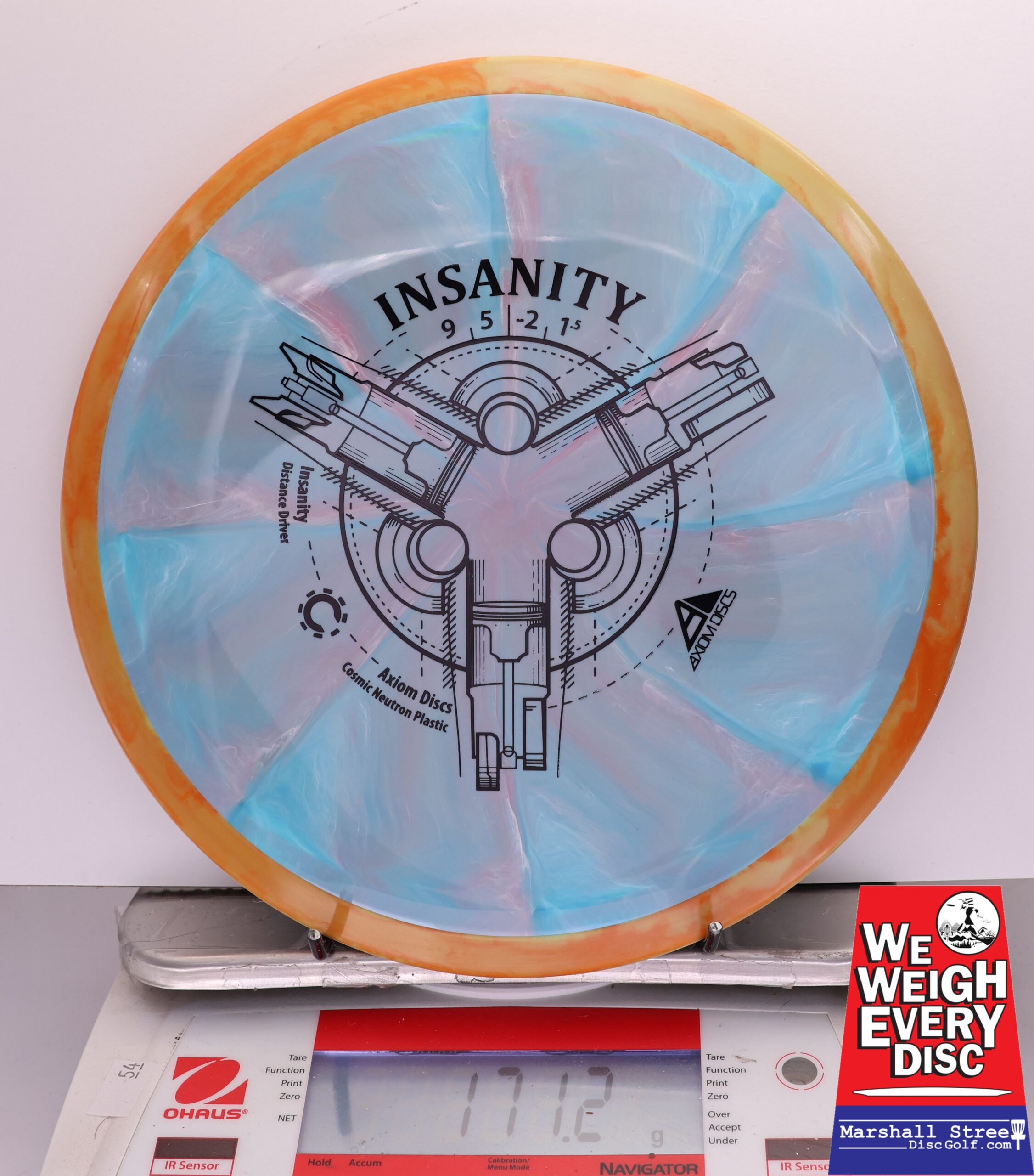 406083 Cosmic Neutron Insanity - #709 Orange-BluePink, 171