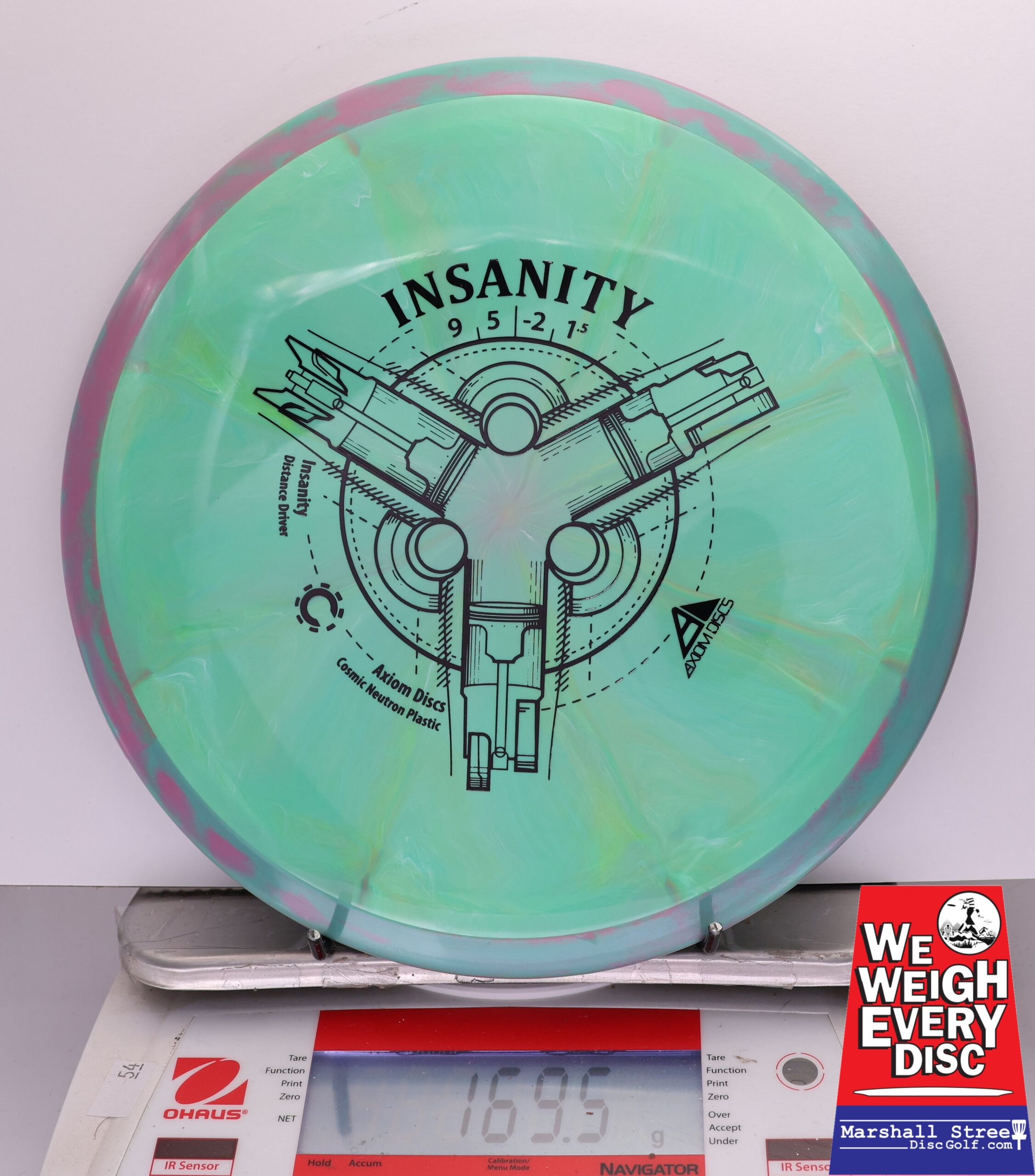 406087 Cosmic Neutron Insanity - #713 PurpleTeal-Green, 170