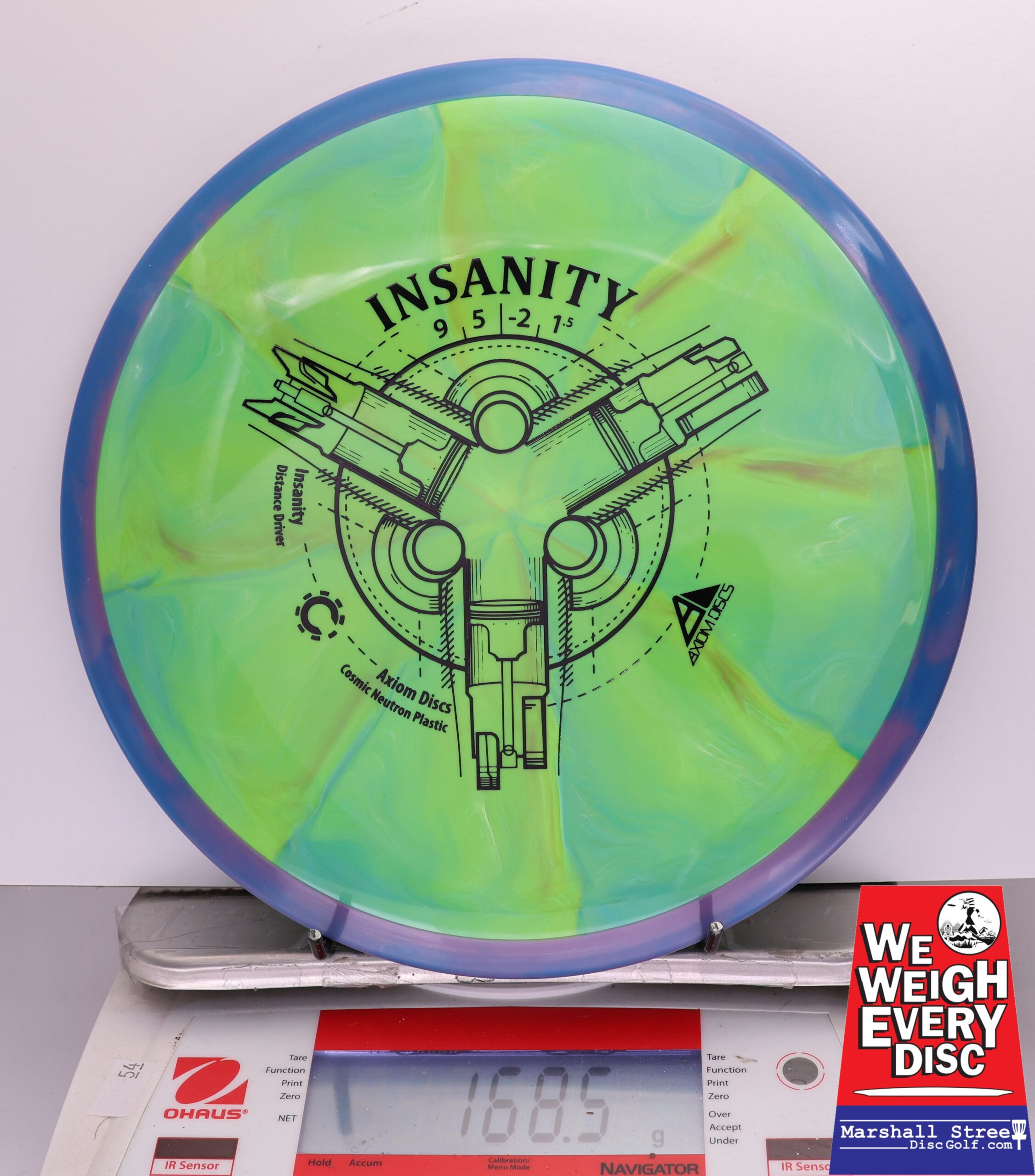 406089 Cosmic Neutron Insanity - #715 Blue-Green, 169