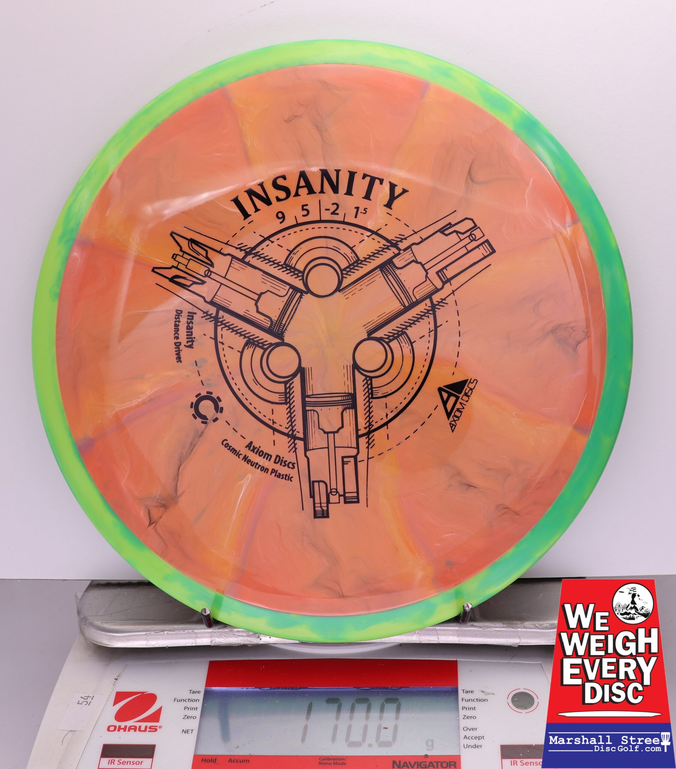 406092 Cosmic Neutron Insanity - #718 Green_Orange, 170