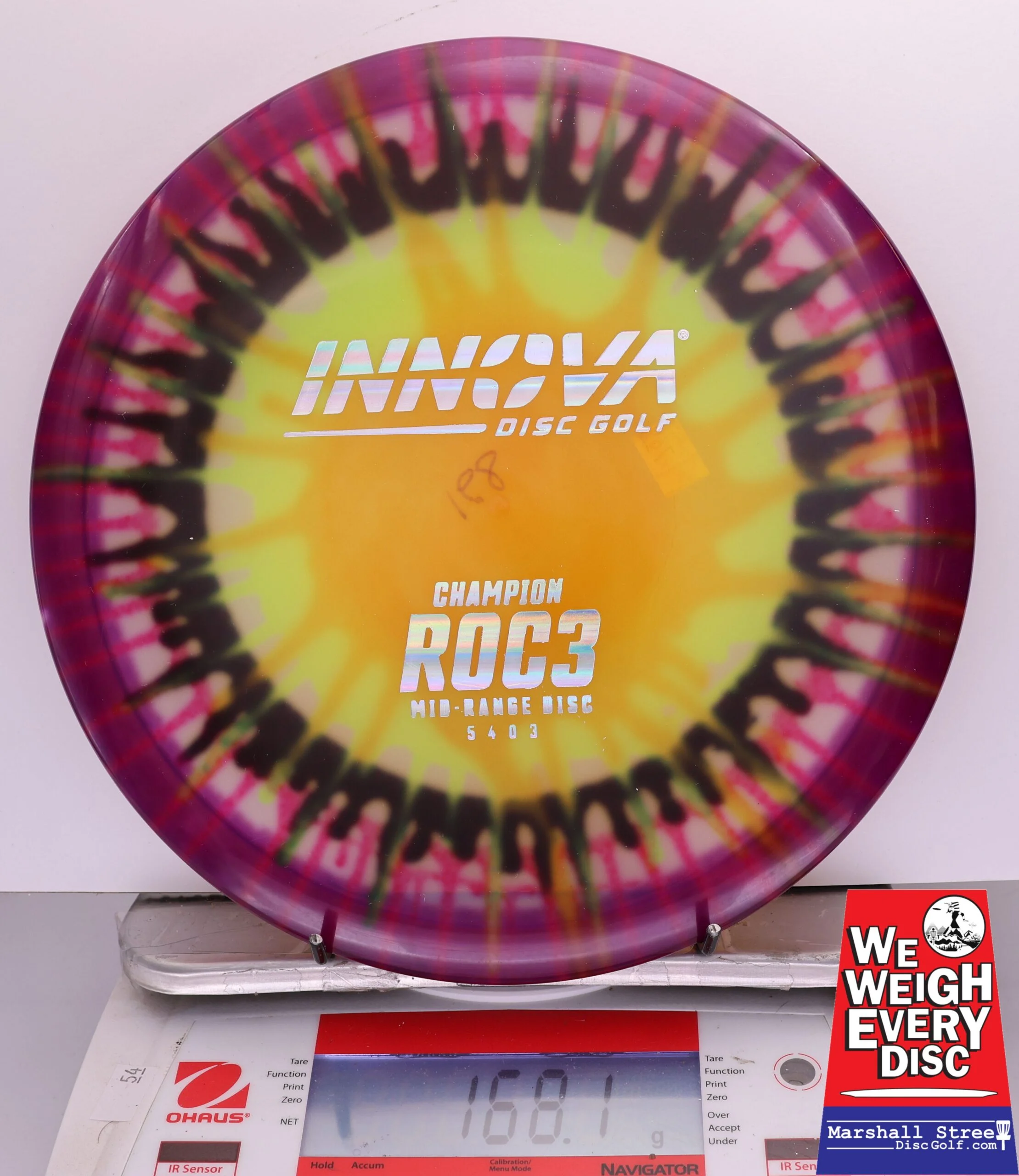 406299 Tie-Dye Champion Roc3 - #769 PurpleBlackYellow, 168