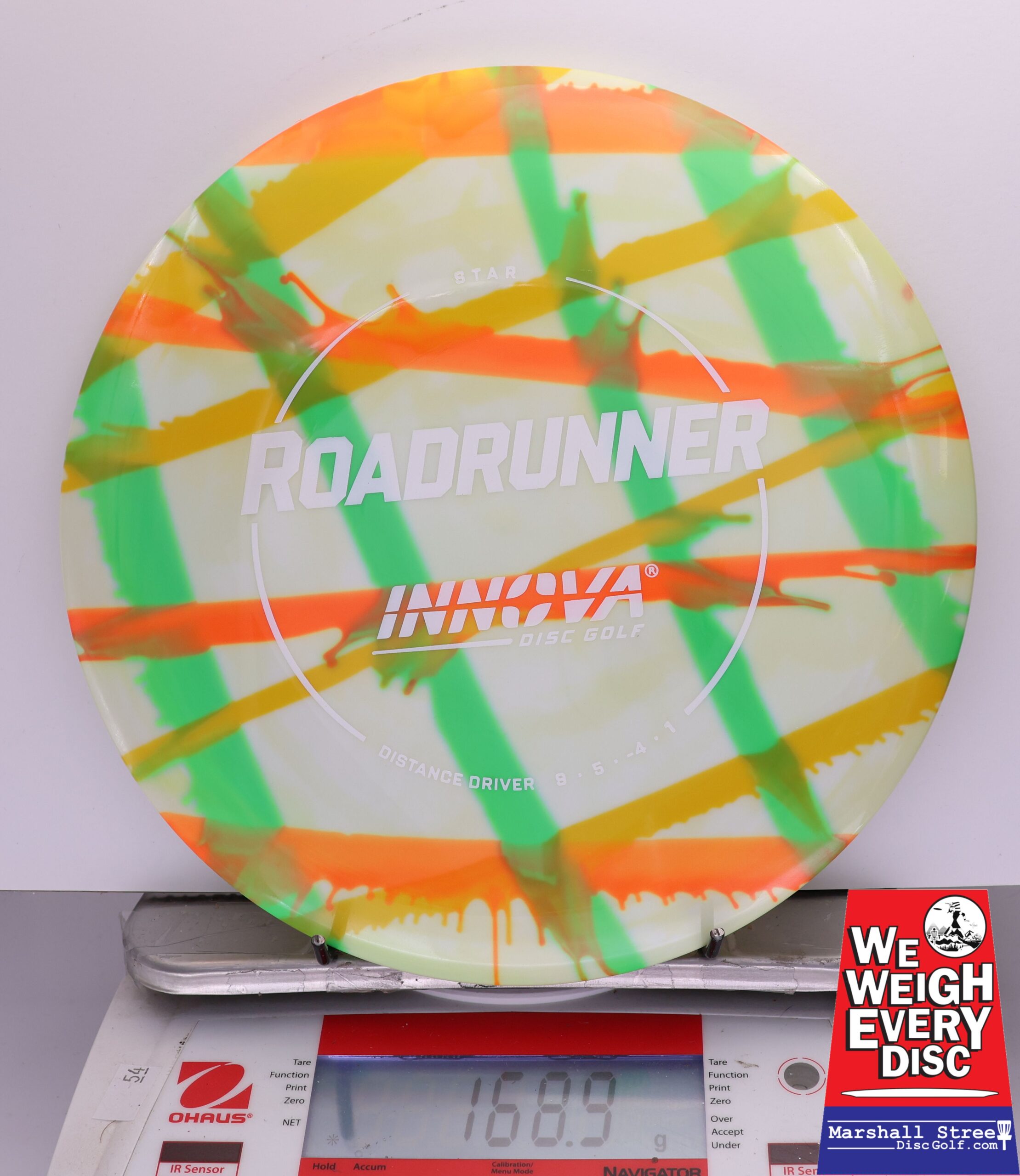 406335 Tie-Dye Star Roadrunner - #765 OrangeYellowGreen, 169