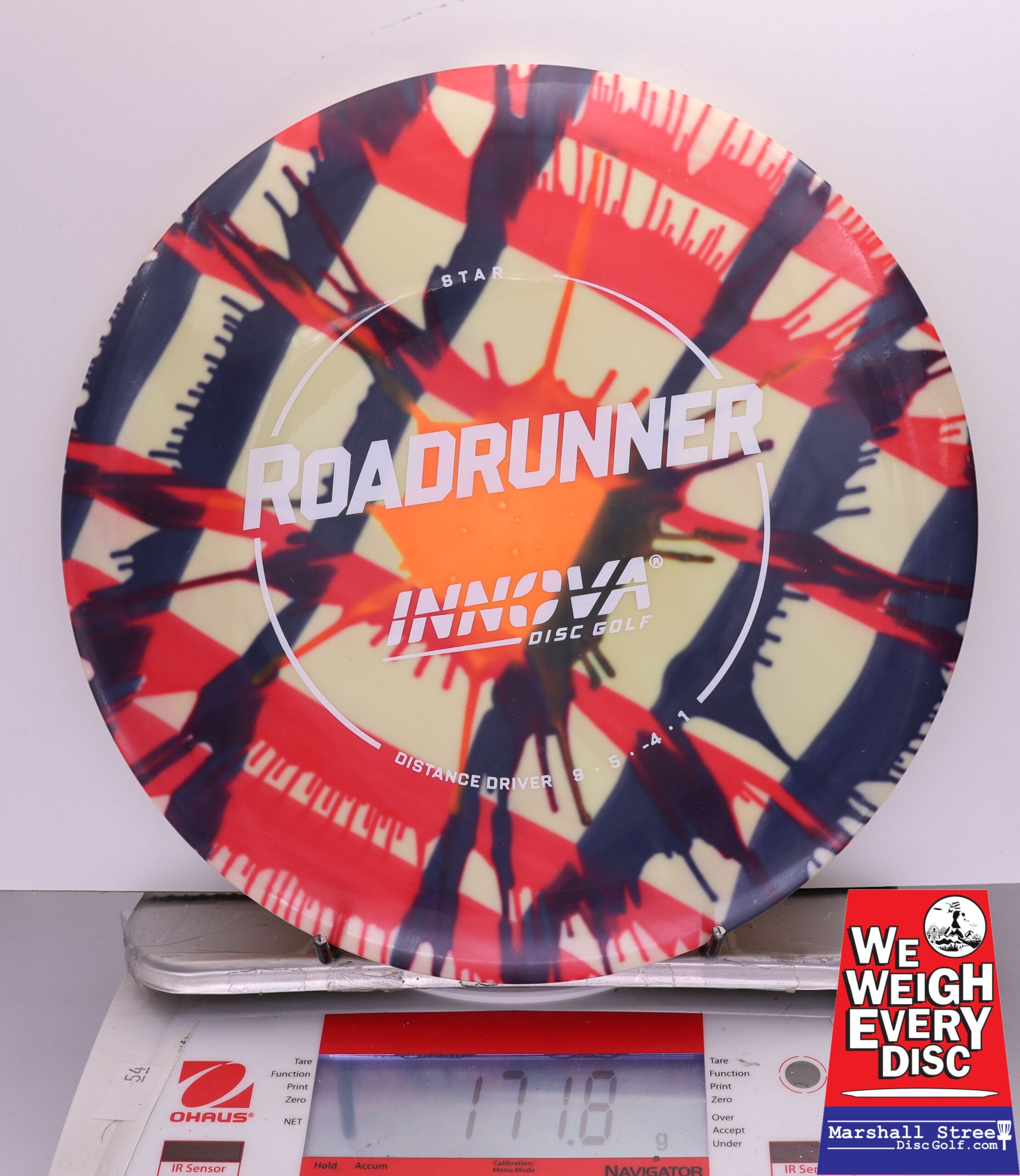 406339 Tie-Dye Star Roadrunner - #769 BlueRedOrange, 172