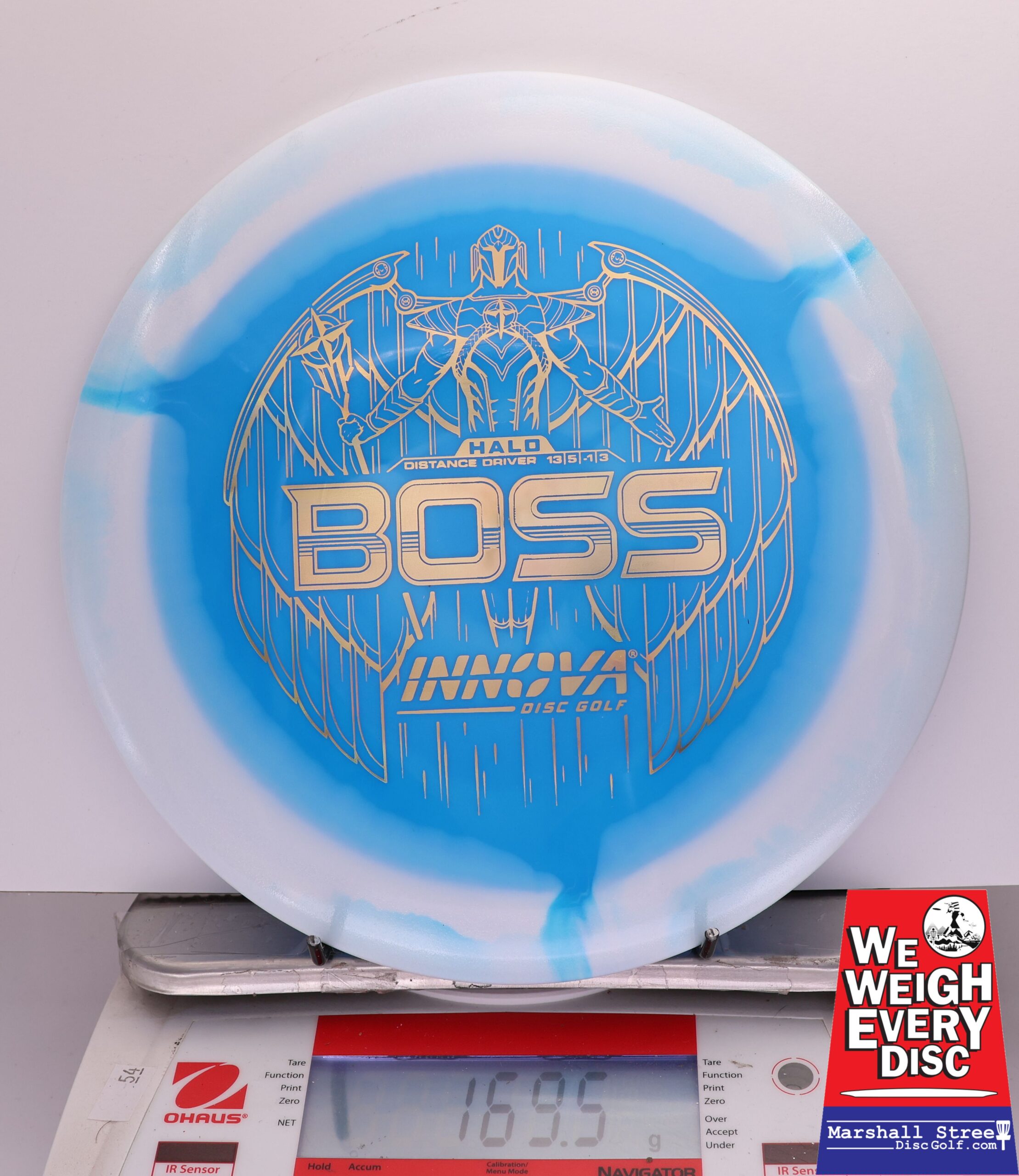 406521 Halo Star Boss - #762 White-Blue, 170