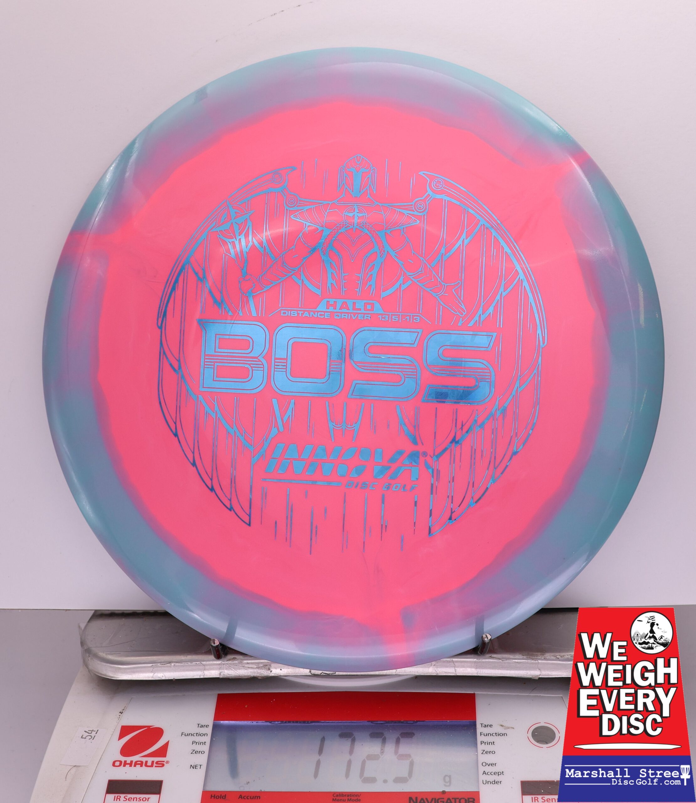 406522 Halo Star Boss - #763 Aqua-Pink, 173