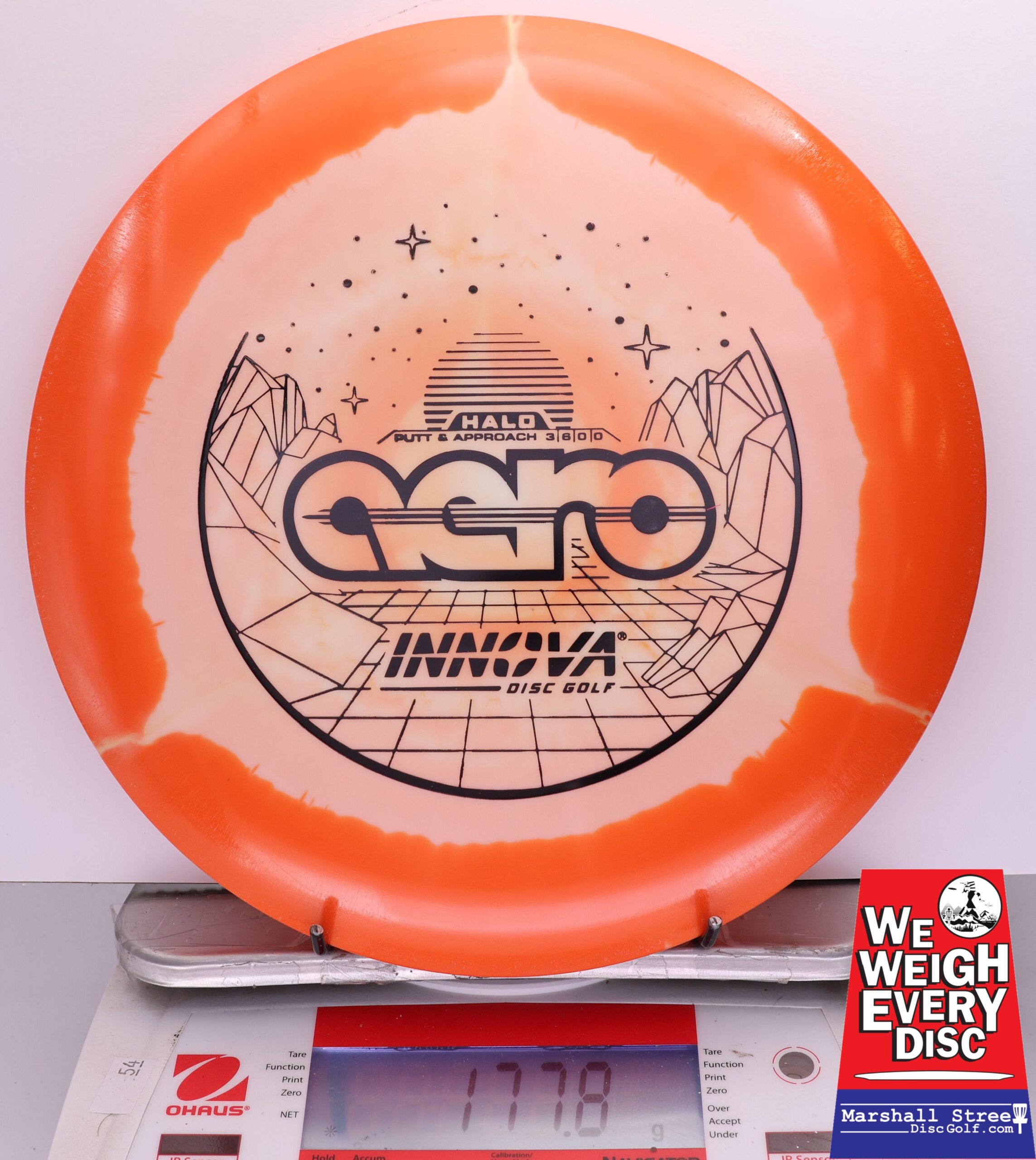 406658 Halo Star Aero - #760 Orange-White, 178
