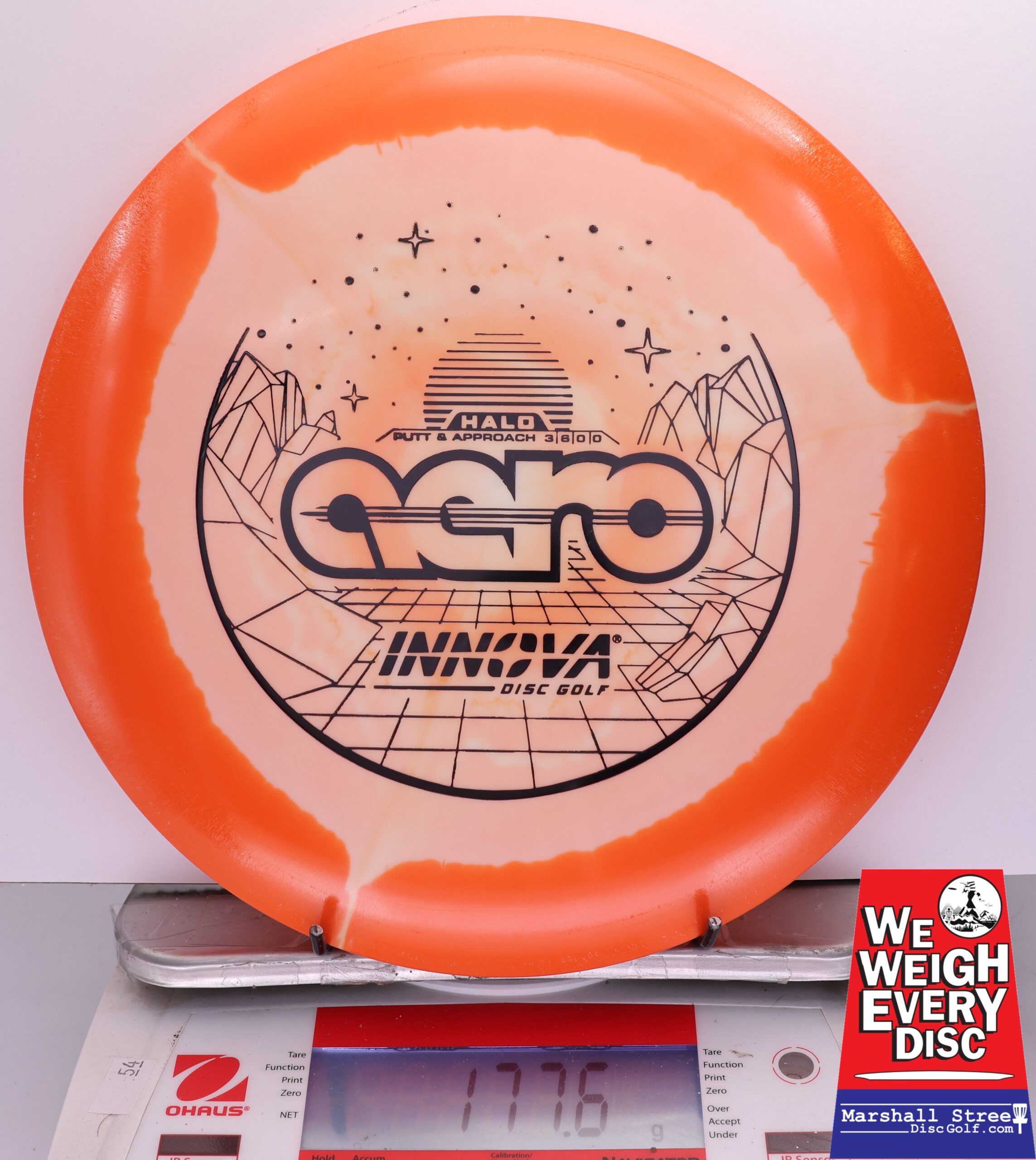 406659 Halo Star Aero - #761 Orange-White, 178