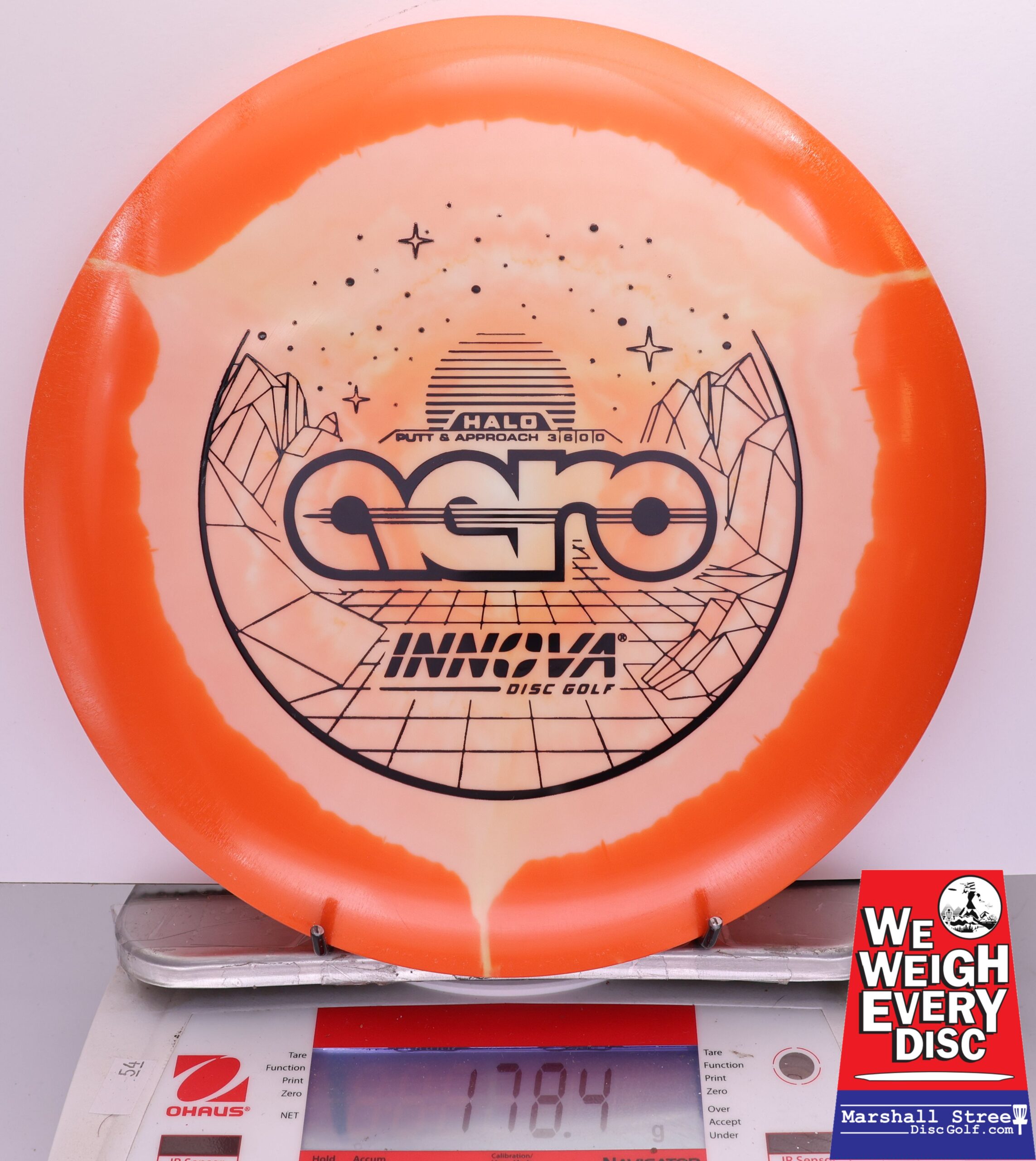 406660 Halo Star Aero - #762 Orange-White, 178