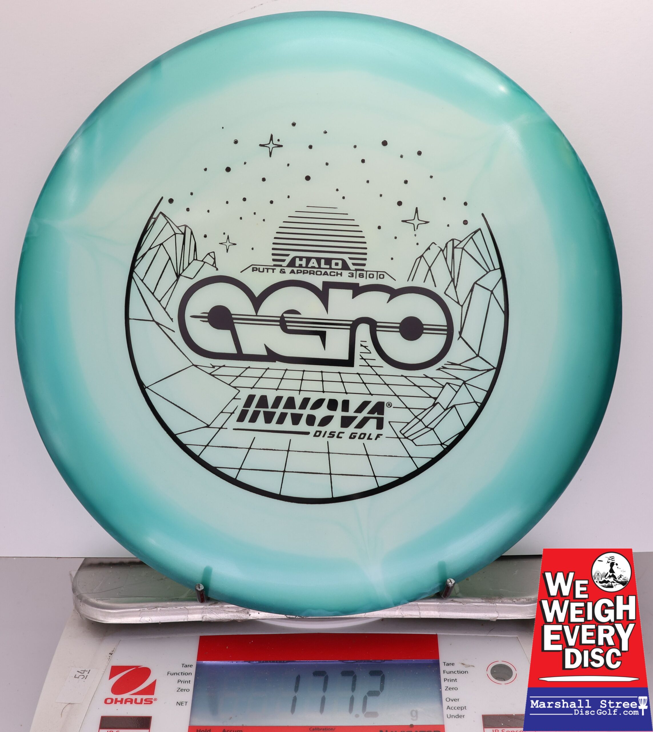 406661 Halo Star Aero - #763 Teal-White, 177