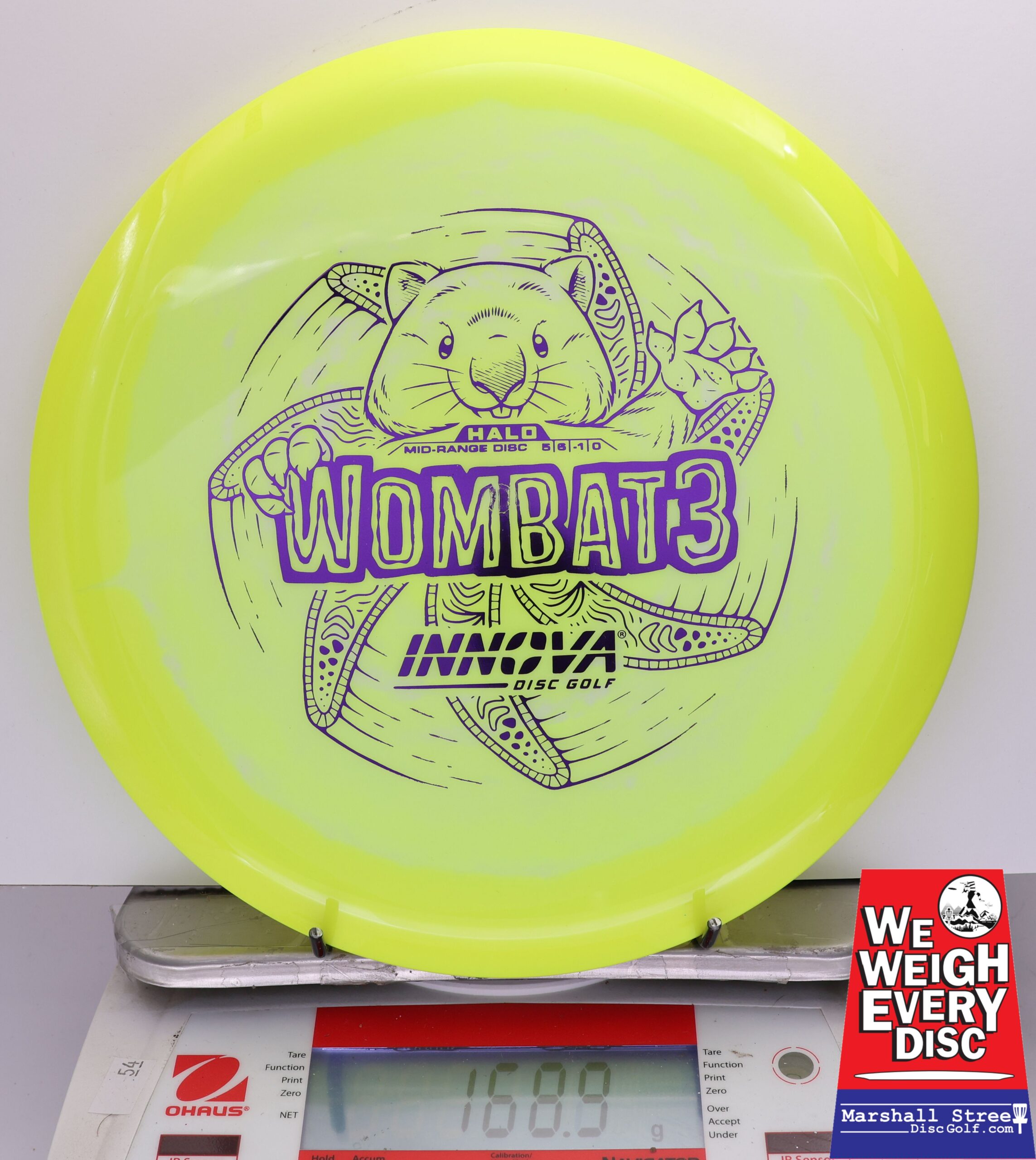 406687 Halo Star Wombat3 - #765 Yellow-White, 169