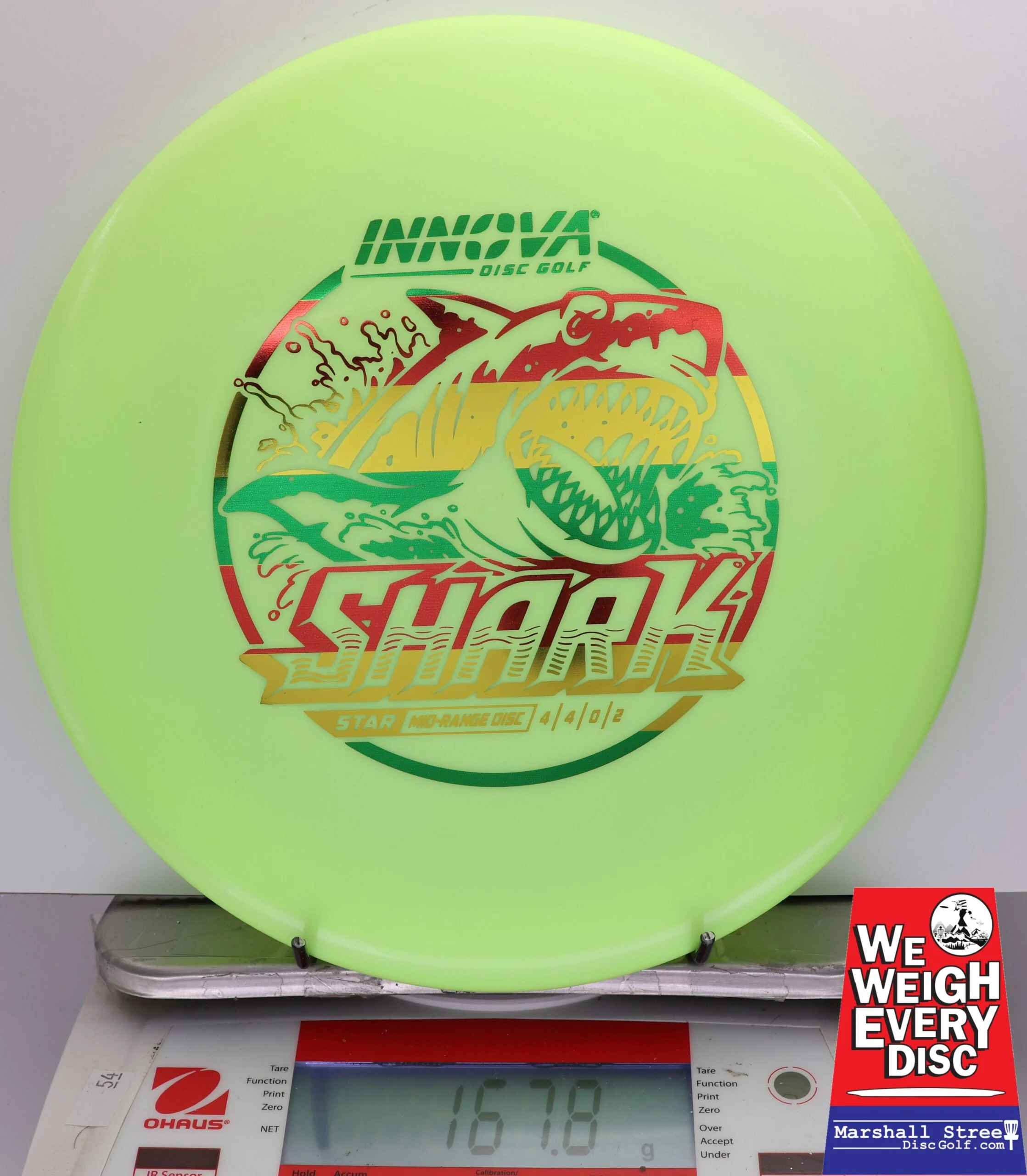 406807 Star Shark - #765 LtGrellow, 168