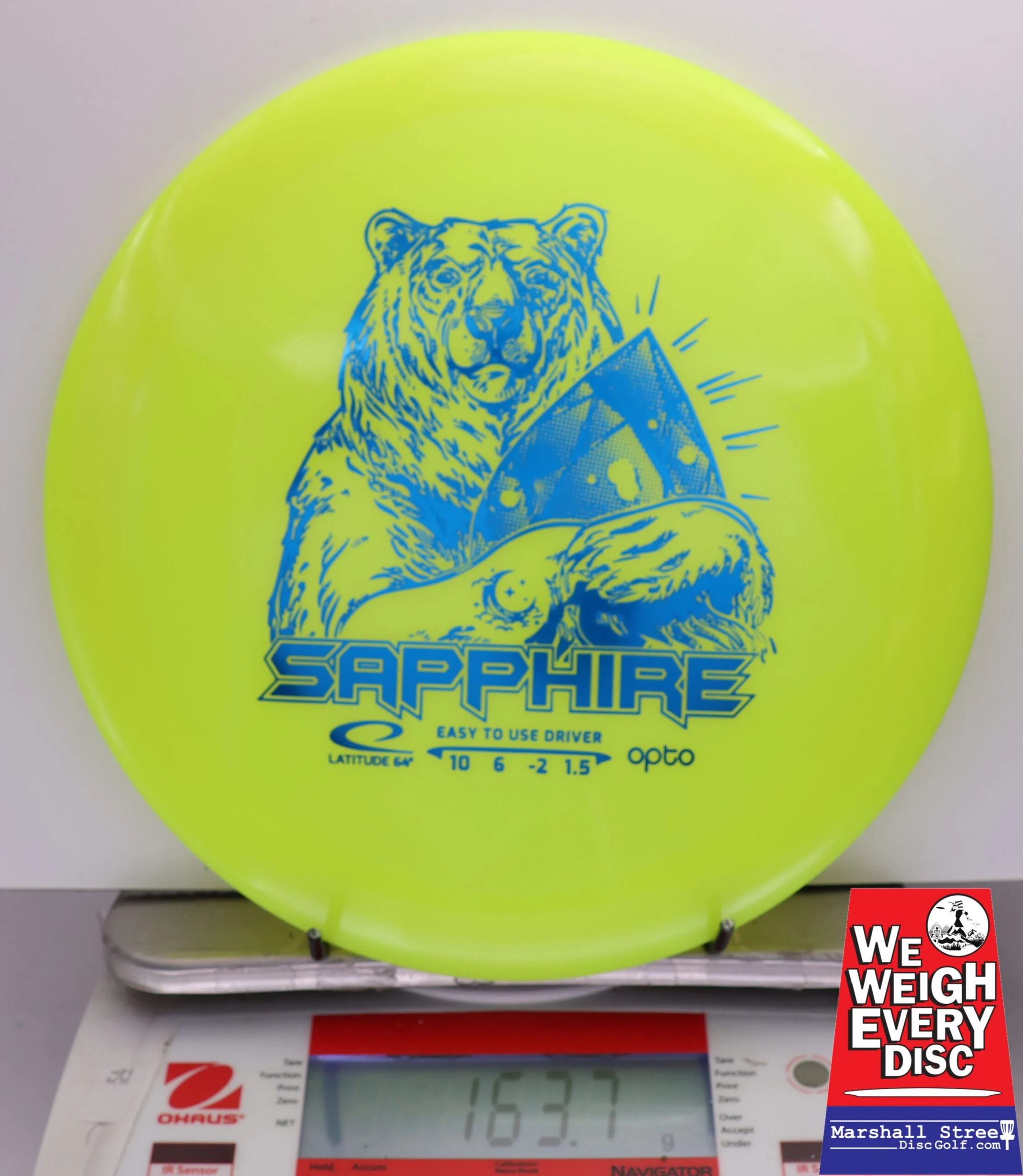 407506 Opto Moonshine Sapphire - #08 NYellow, 164