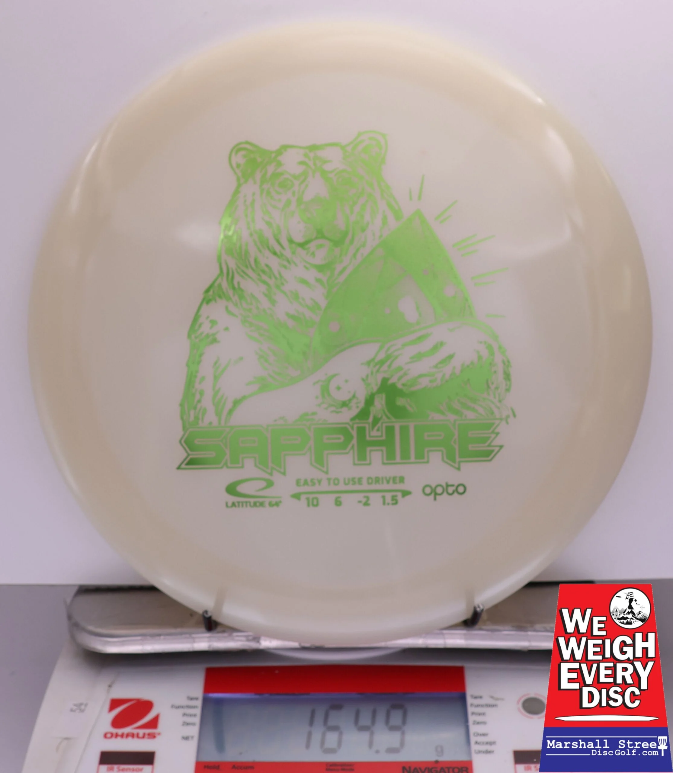 407517 Opto Moonshine Sapphire - #17 White, 165