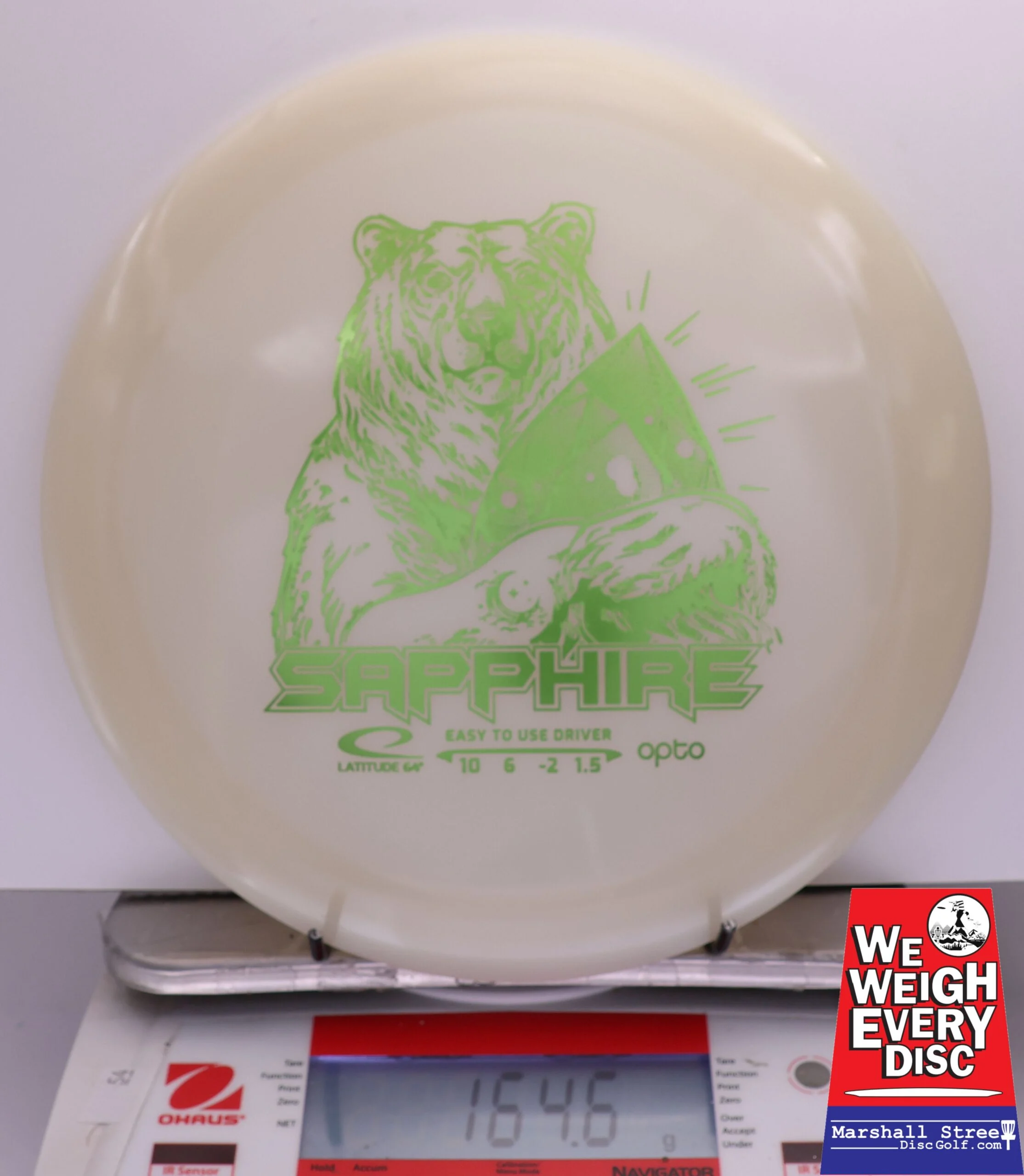 407520 Opto Moonshine Sapphire - #20 White, 165